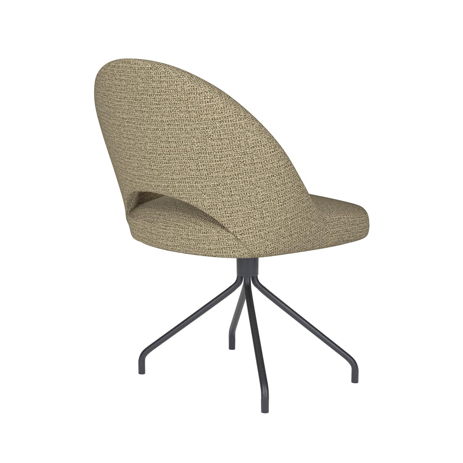 Stuhl Mick Spider Swivel in Grün präsentiert im Onlineshop von KAQTU Design AG. Stuhl ist von White Label Living