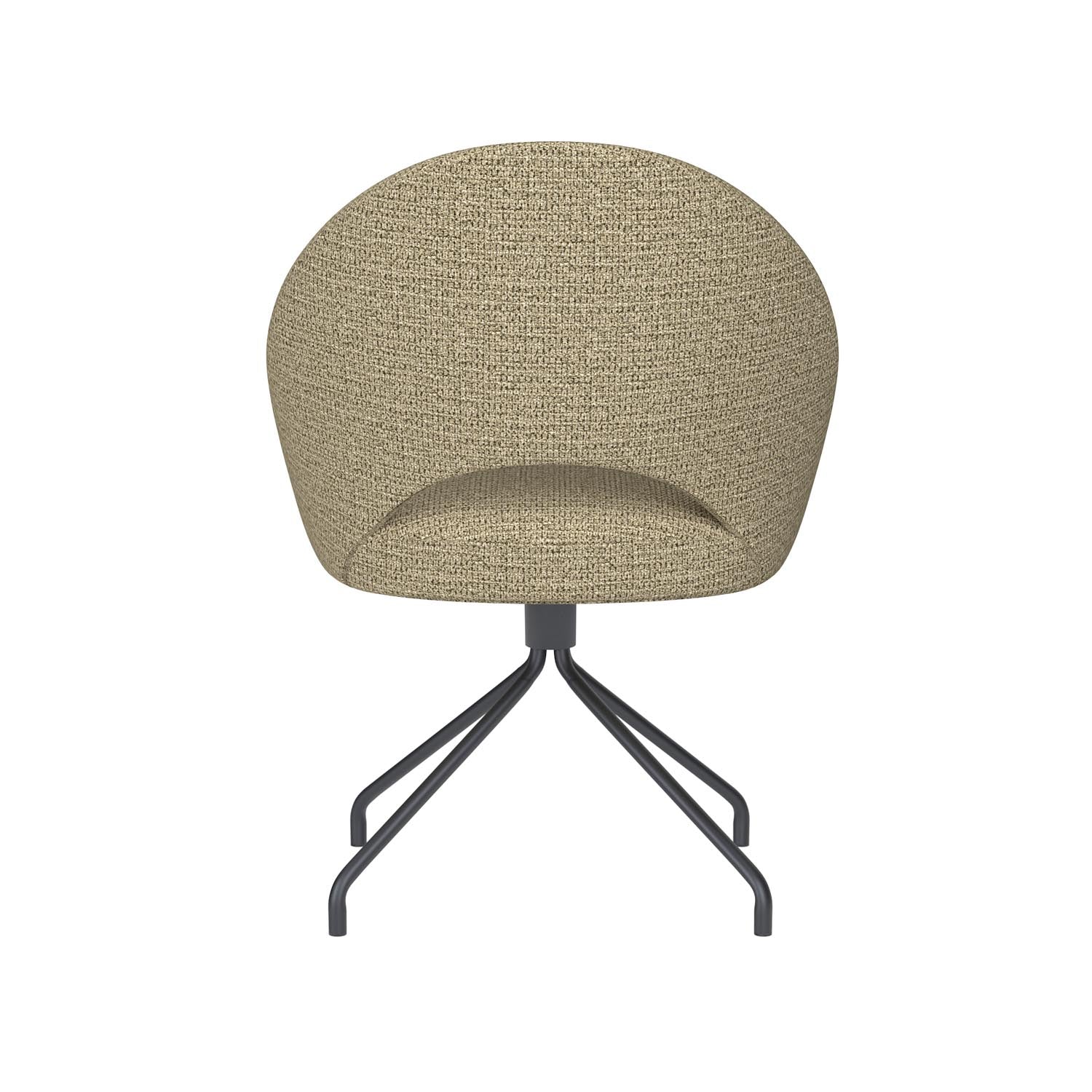 Stuhl Mick Spider Swivel in Grün präsentiert im Onlineshop von KAQTU Design AG. Stuhl ist von White Label Living