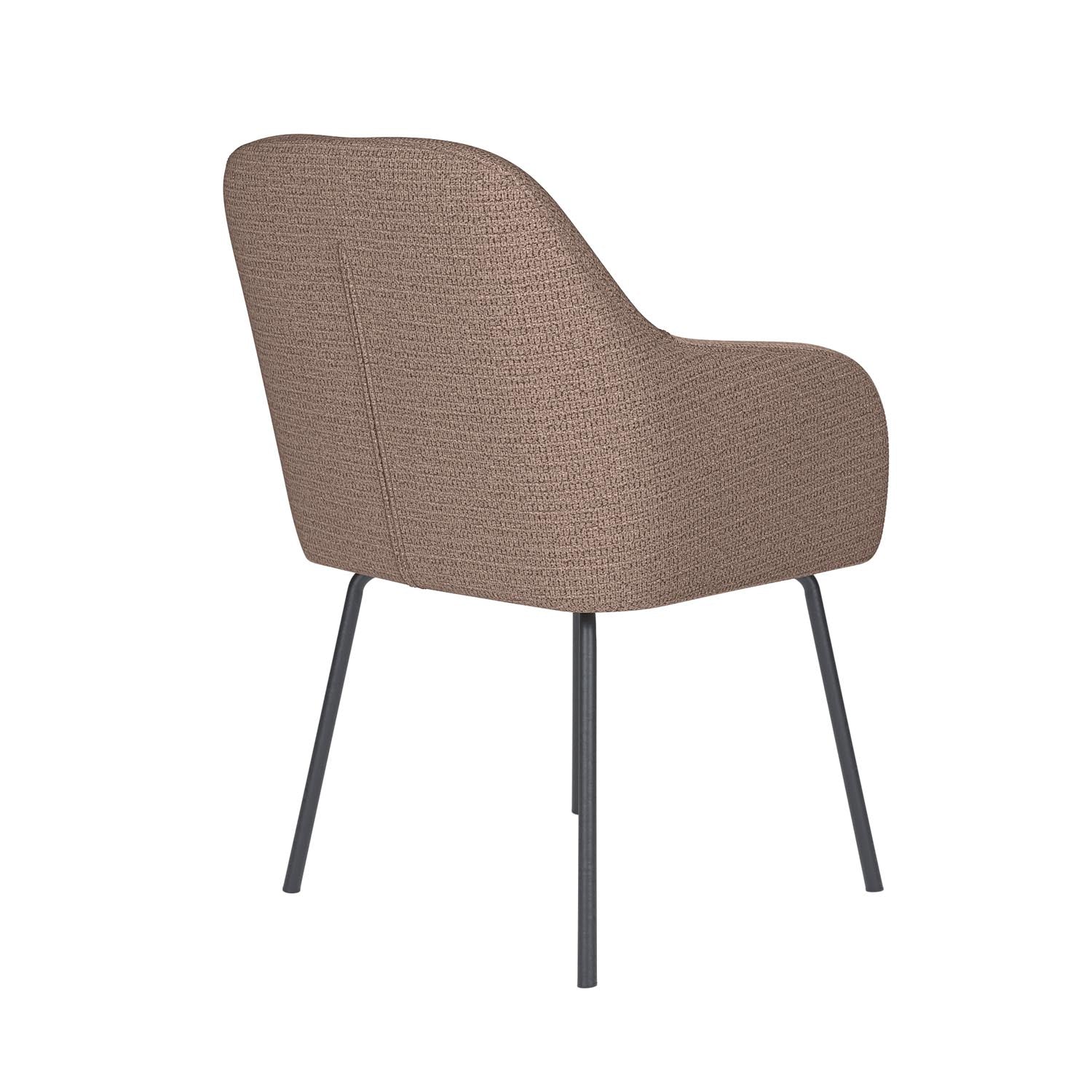 Stuhl Otis 4 Metal Legs in Taupe präsentiert im Onlineshop von KAQTU Design AG. Stuhl ist von White Label Living