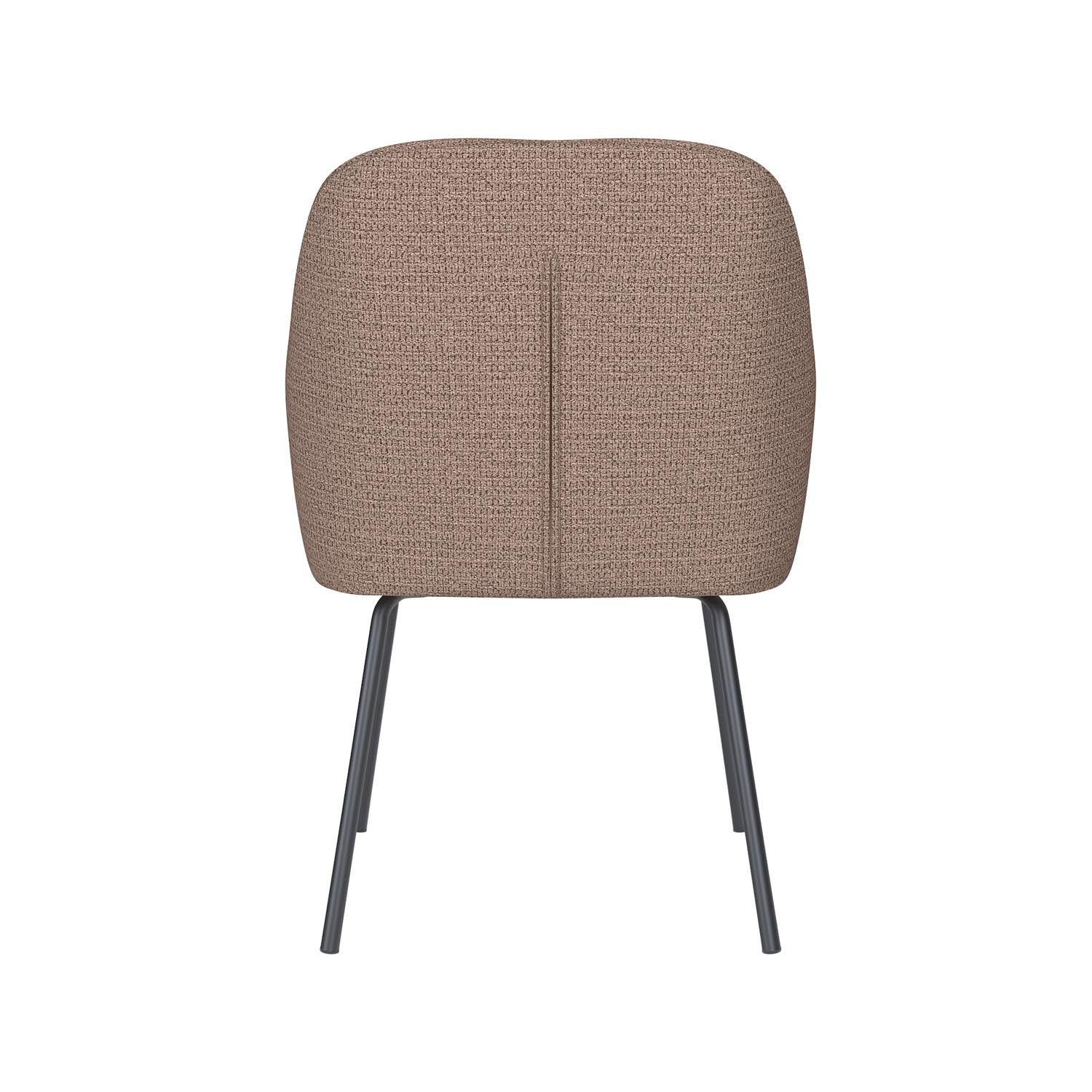 Stuhl Otis 4 Metal Legs in Taupe präsentiert im Onlineshop von KAQTU Design AG. Stuhl ist von White Label Living