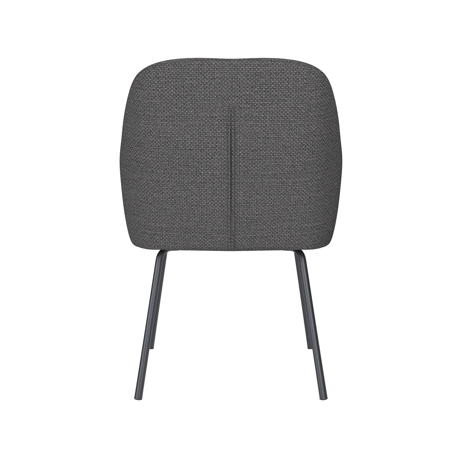 Stuhl Otis 4 Metal Legs in Grau präsentiert im Onlineshop von KAQTU Design AG. Stuhl ist von White Label Living
