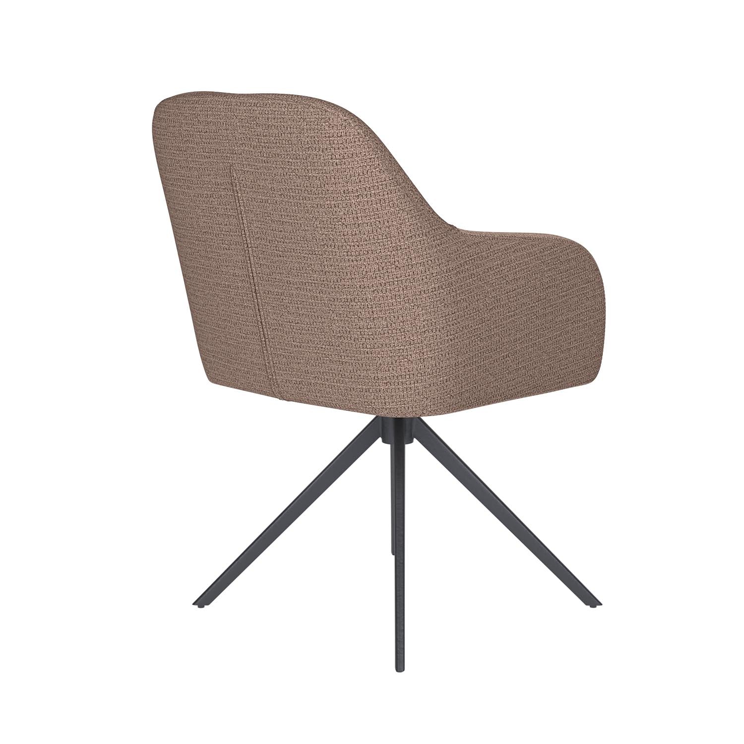 Entdecken Sie den Otis Metal Swivel Stuhl von White Label Living – stilvoll, bequem und vielseitig für Ihr Zuhause oder Büro.