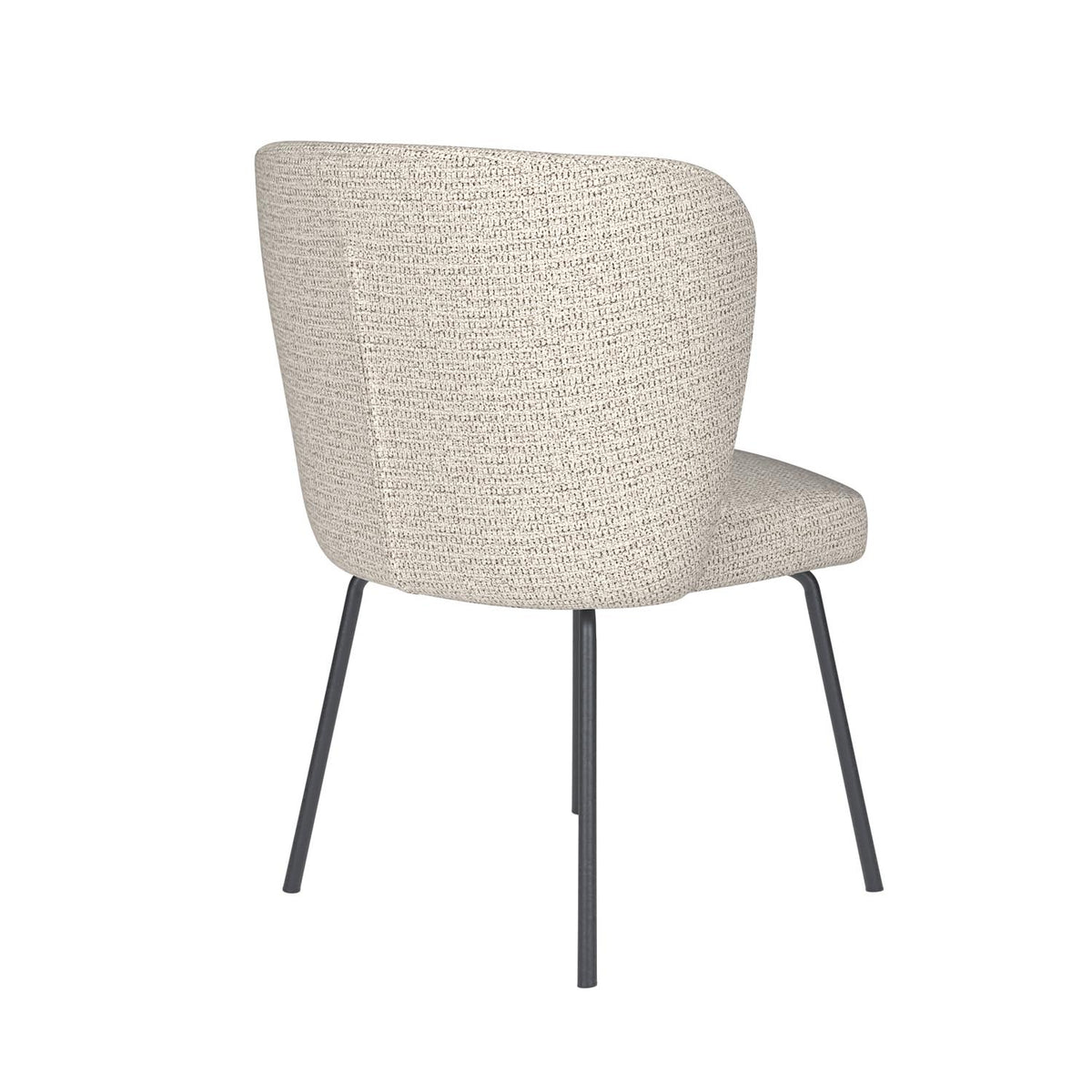 Stuhl Stan 4 Metal Legs in Grau präsentiert im Onlineshop von KAQTU Design AG. Stuhl ist von White Label Living