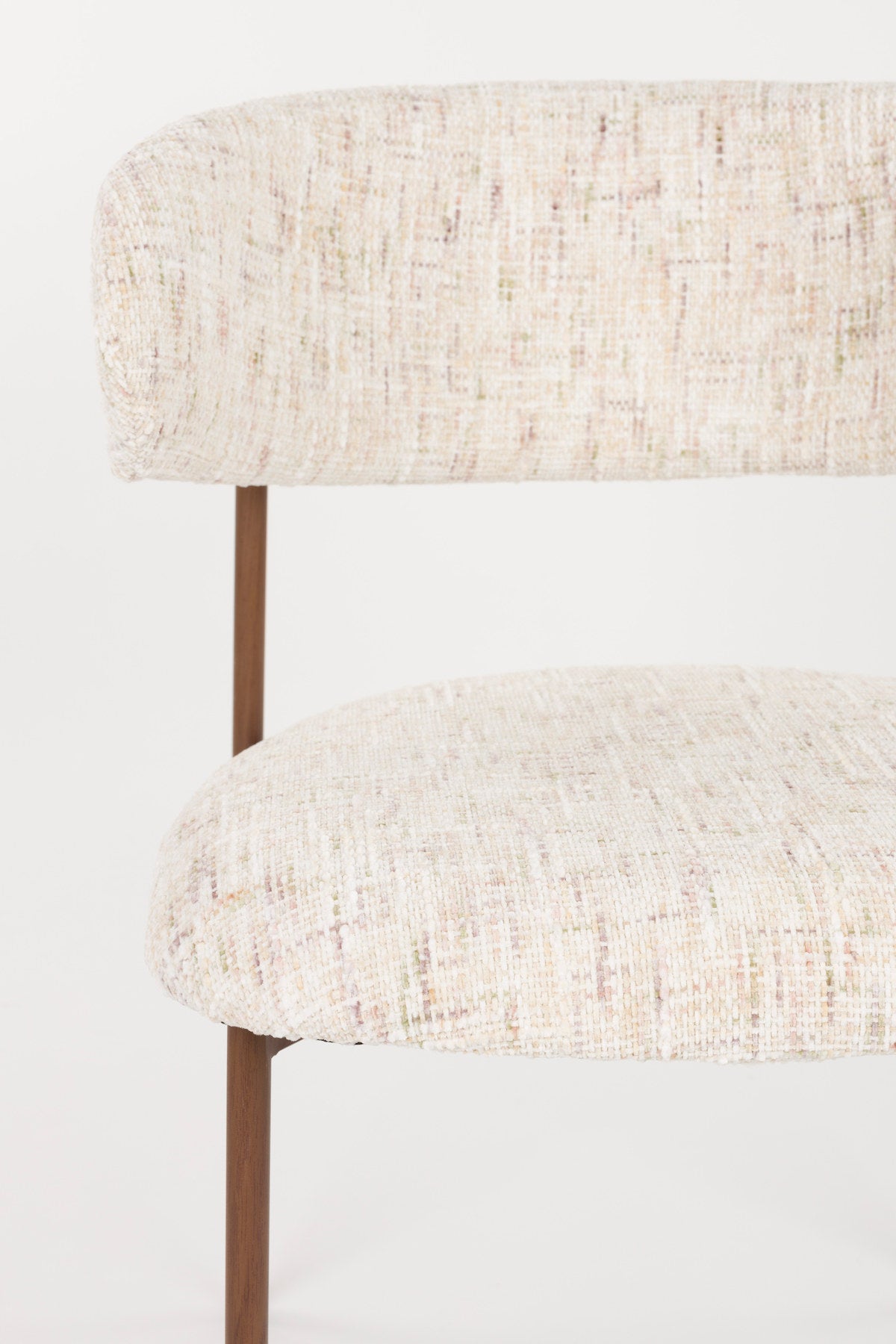 Stuhl Claes in Weiss präsentiert im Onlineshop von KAQTU Design AG. Stuhl ist von White Label Living
