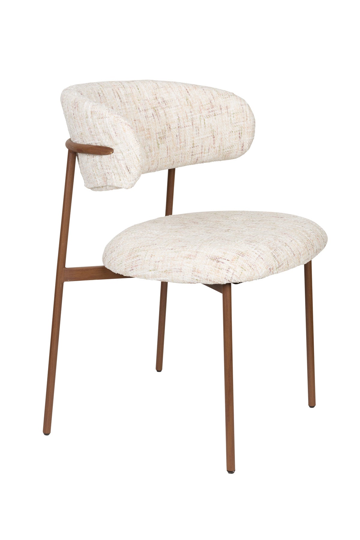 Stuhl Claes in Weiss präsentiert im Onlineshop von KAQTU Design AG. Stuhl ist von White Label Living