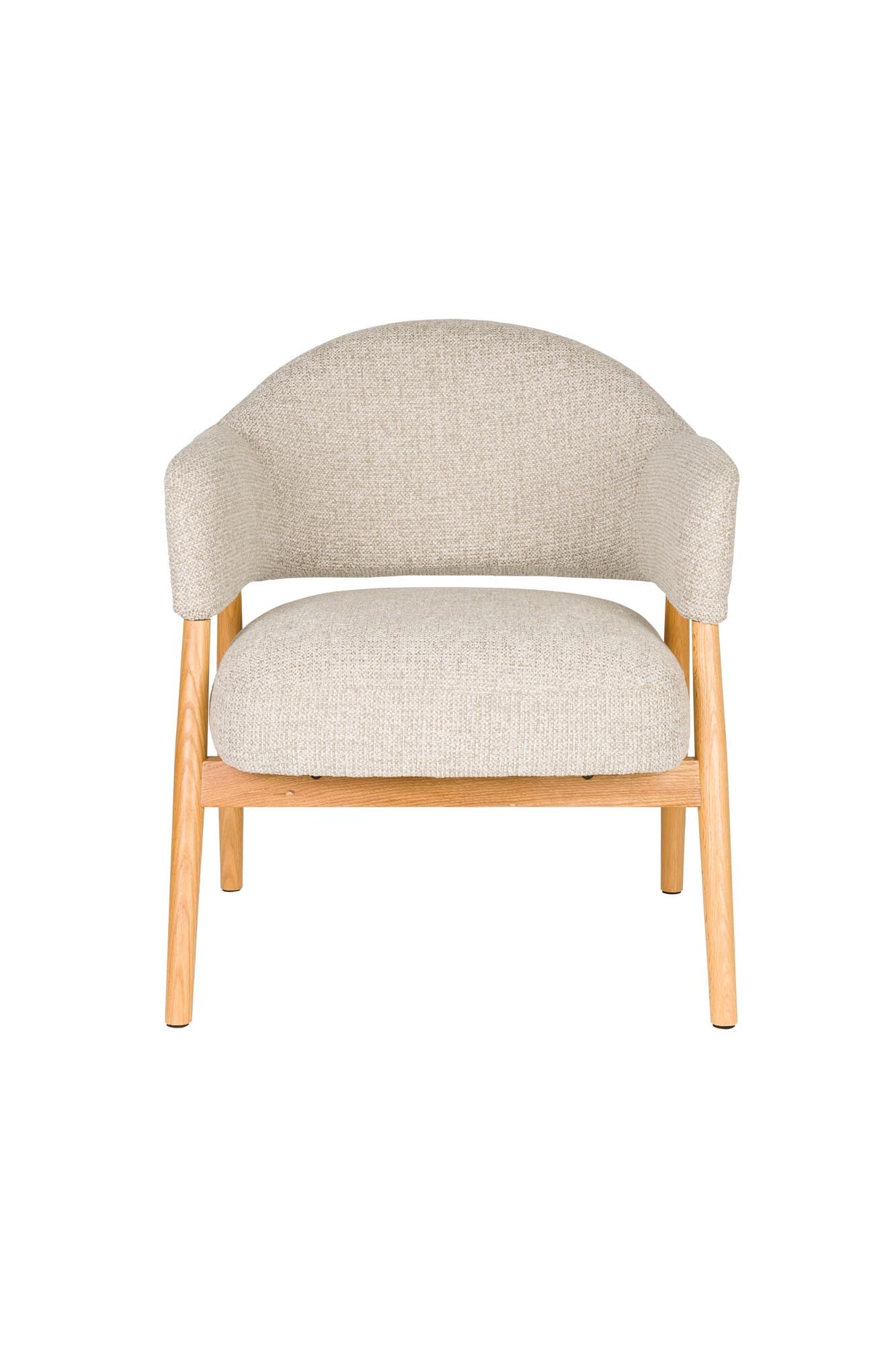 Sessel Indy Light Brown in braun präsentiert im Onlineshop von KAQTU Design AG. Sessel ist von White Label Living