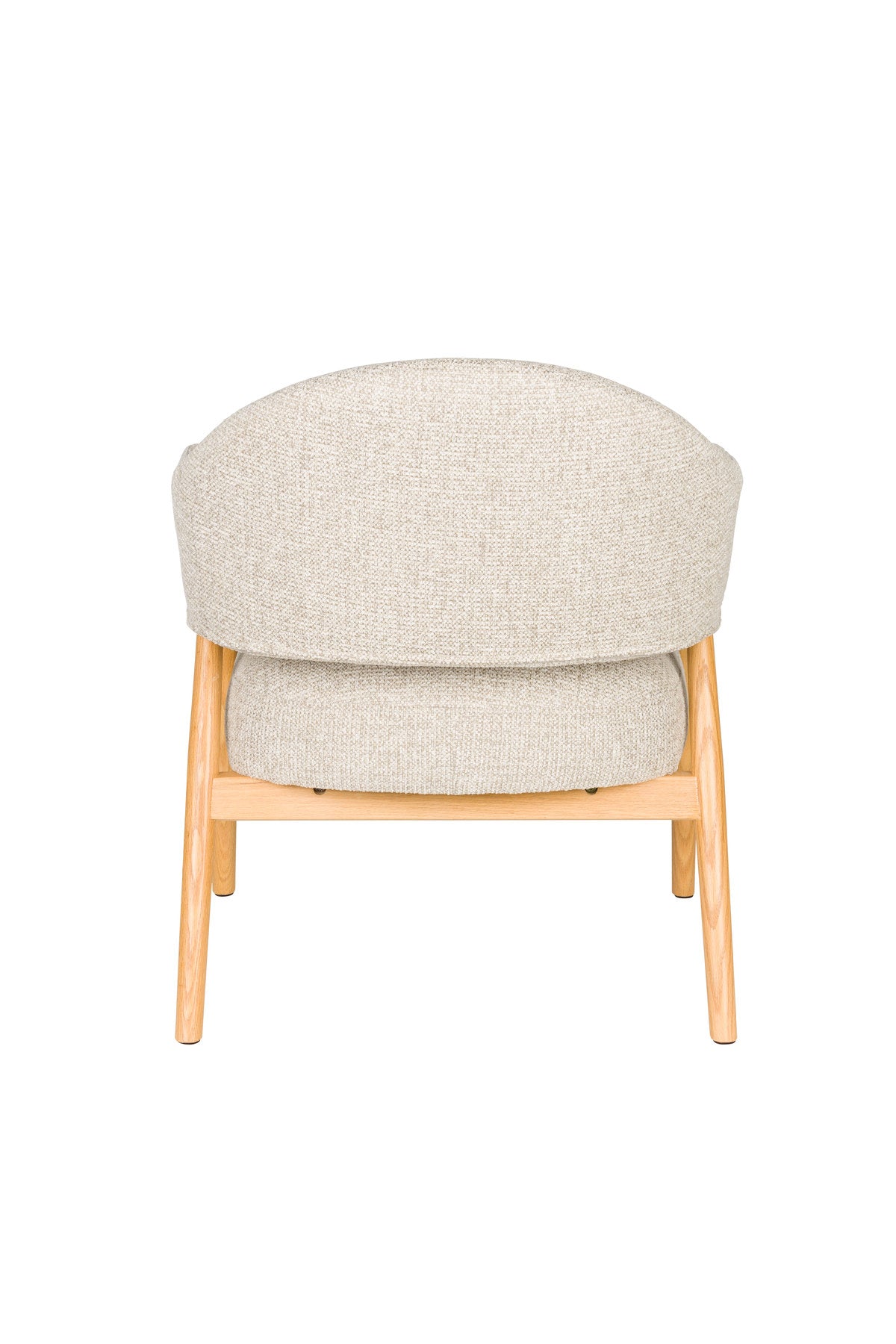 Sessel Indy Light Brown in braun präsentiert im Onlineshop von KAQTU Design AG. Sessel ist von White Label Living