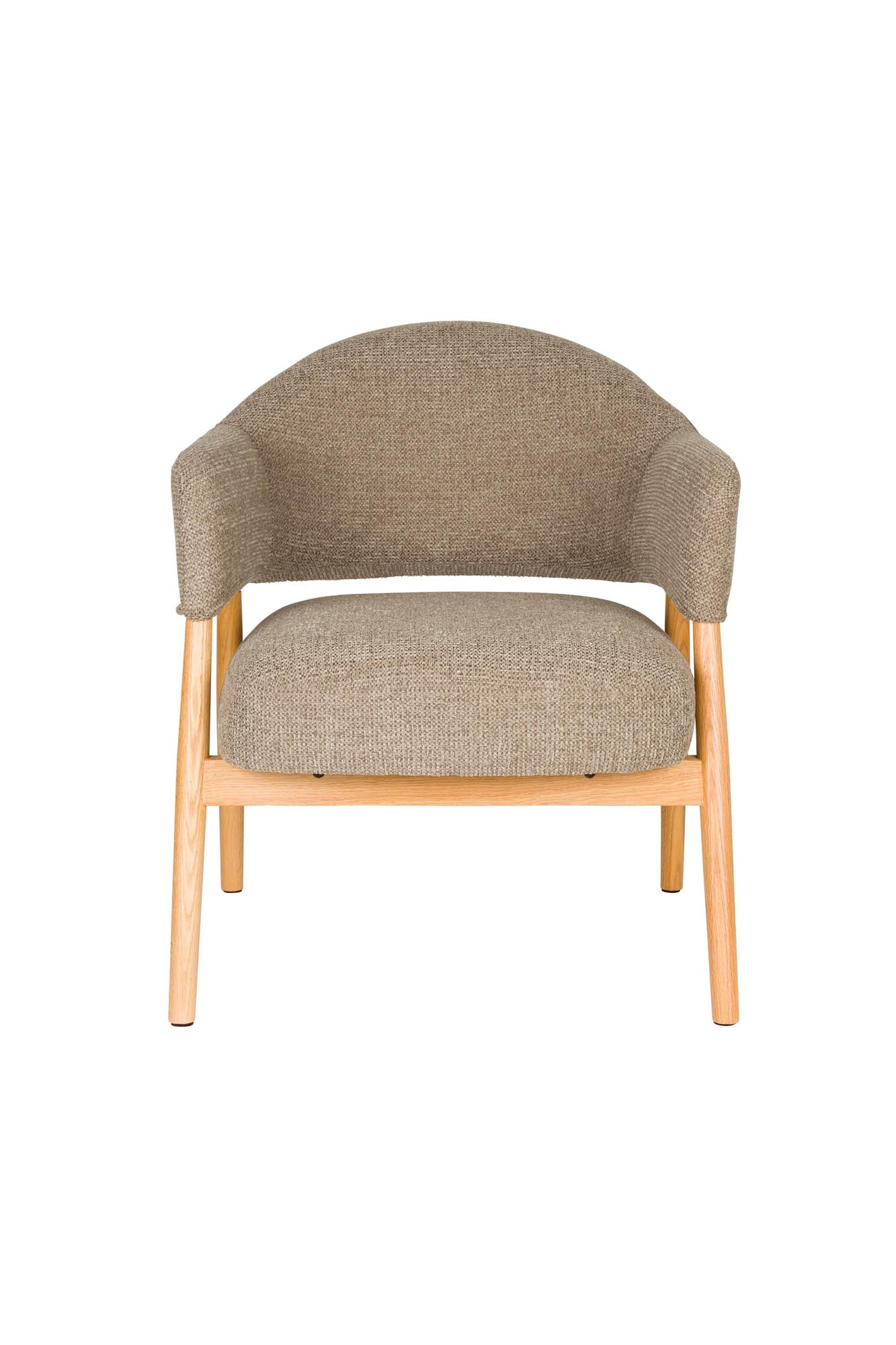 Sessel Indy Dark Brown in braun präsentiert im Onlineshop von KAQTU Design AG. Sessel ist von White Label Living