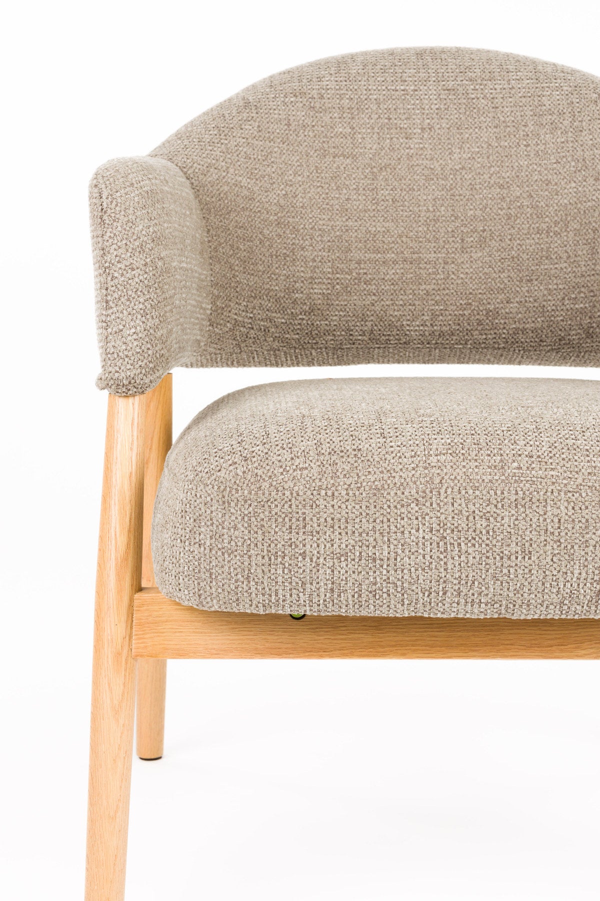 Sessel Indy Dark Brown in Braun präsentiert im Onlineshop von KAQTU Design AG. Sessel ist von White Label Living