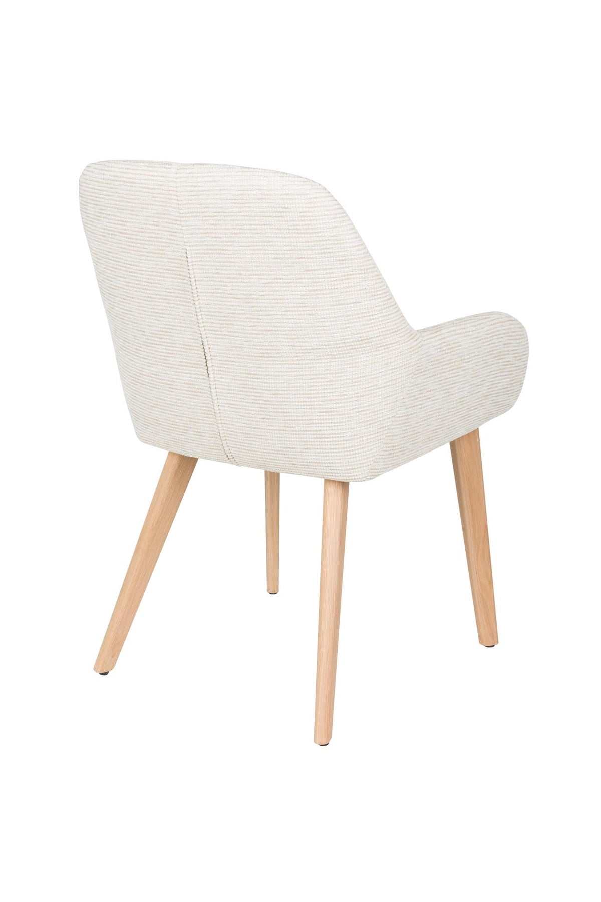 Stuhl Loua in Off-White präsentiert im Onlineshop von KAQTU Design AG. Stuhl ist von White Label Living