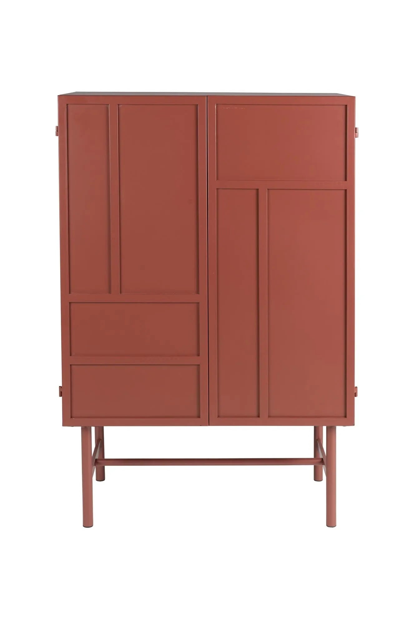 Cabinet Davis in rot präsentiert im Onlineshop von KAQTU Design AG. Cabinet ist von White Label Living