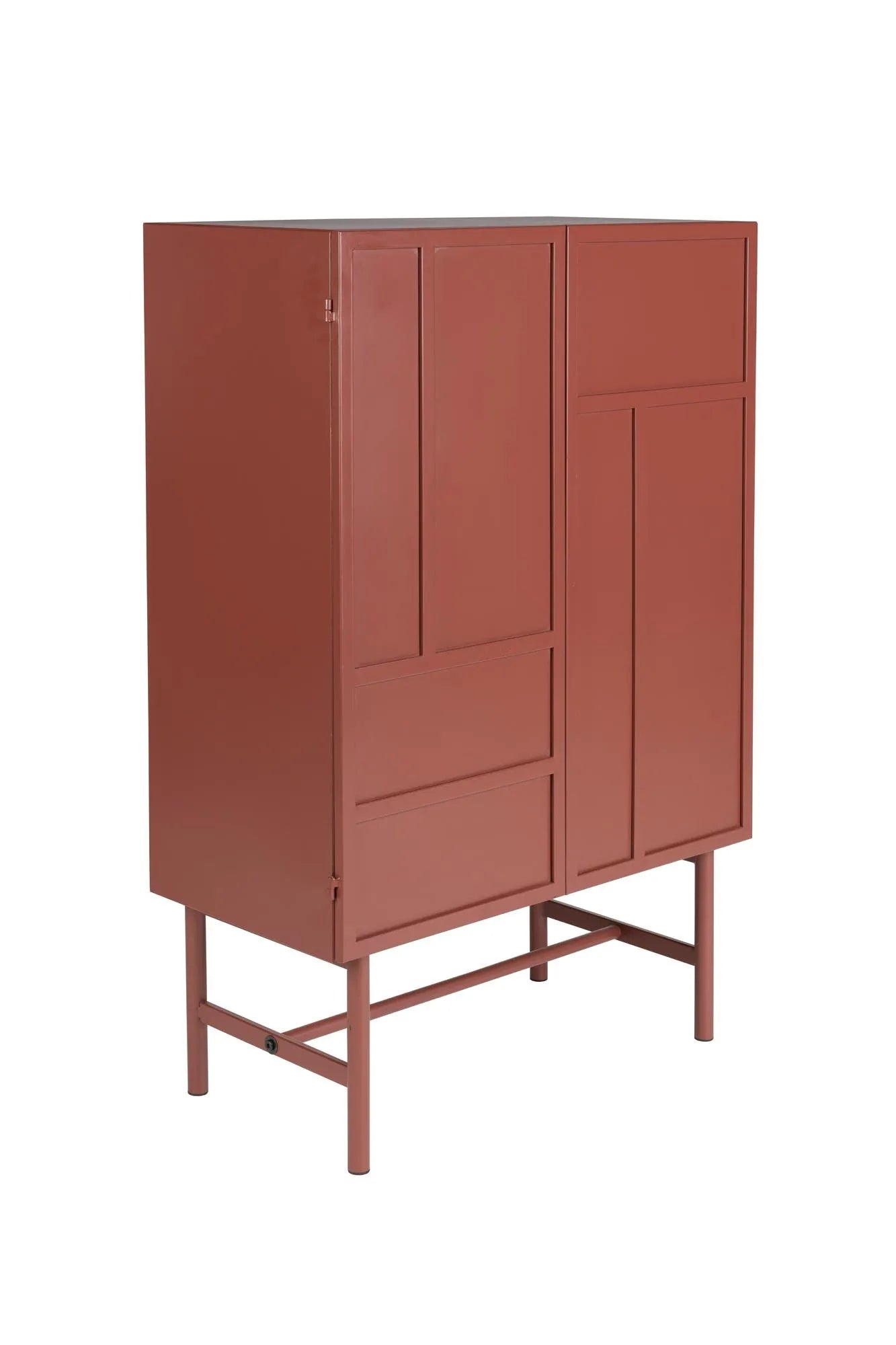 Cabinet Davis in rot präsentiert im Onlineshop von KAQTU Design AG. Cabinet ist von White Label Living