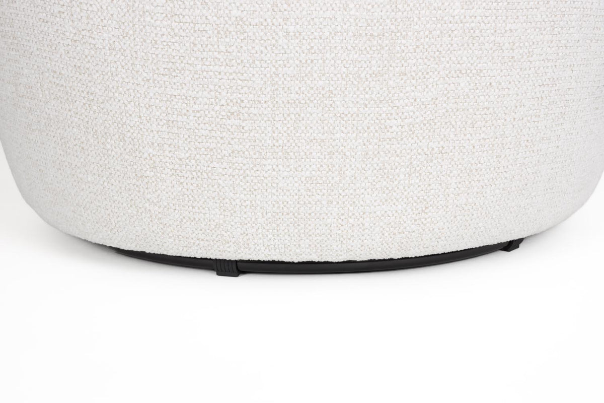 Sessel Velvoro in Off-White präsentiert im Onlineshop von KAQTU Design AG. Sessel ist von White Label Living