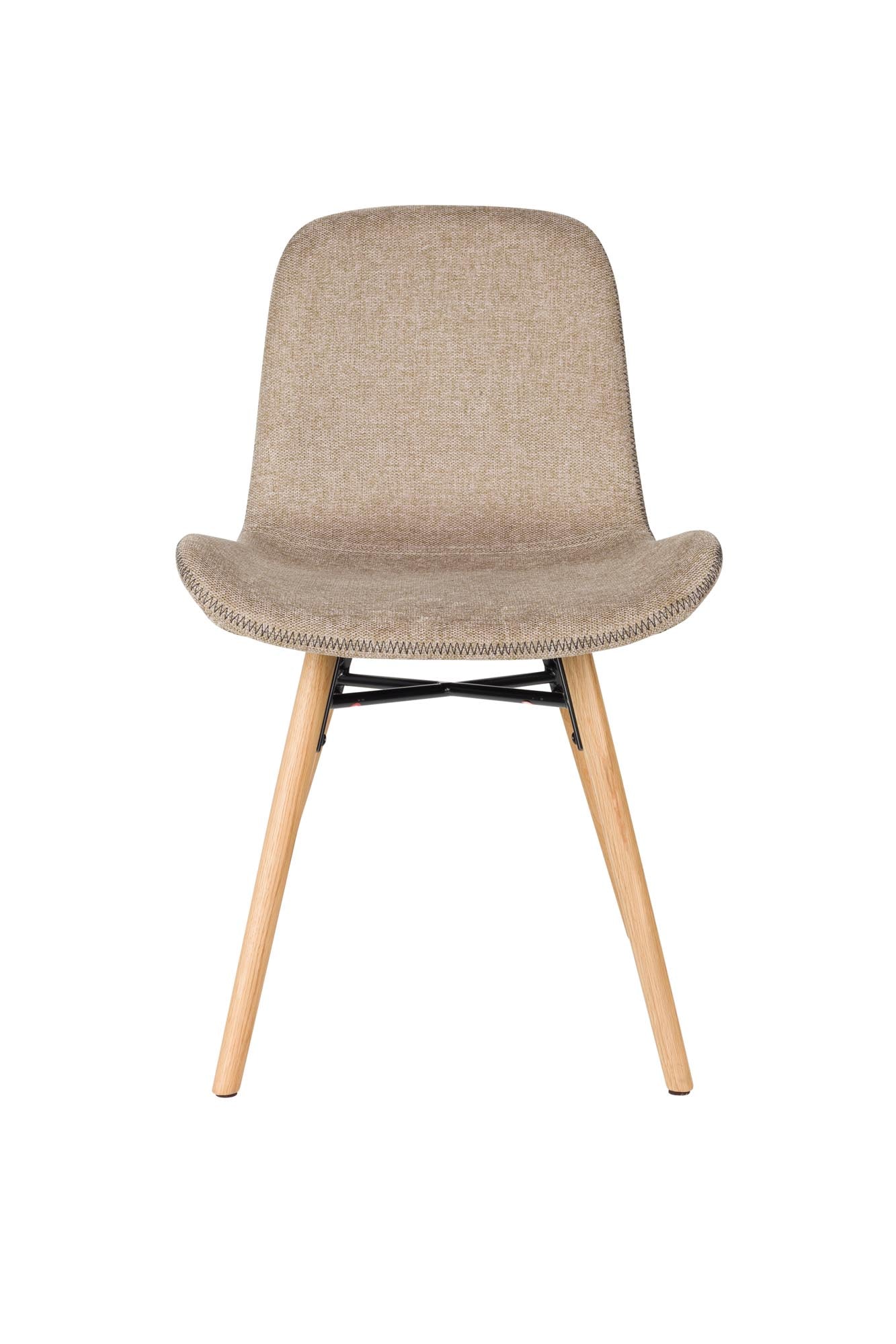 Stuhl Lester in Braun präsentiert im Onlineshop von KAQTU Design AG. Stuhl ist von White Label Living