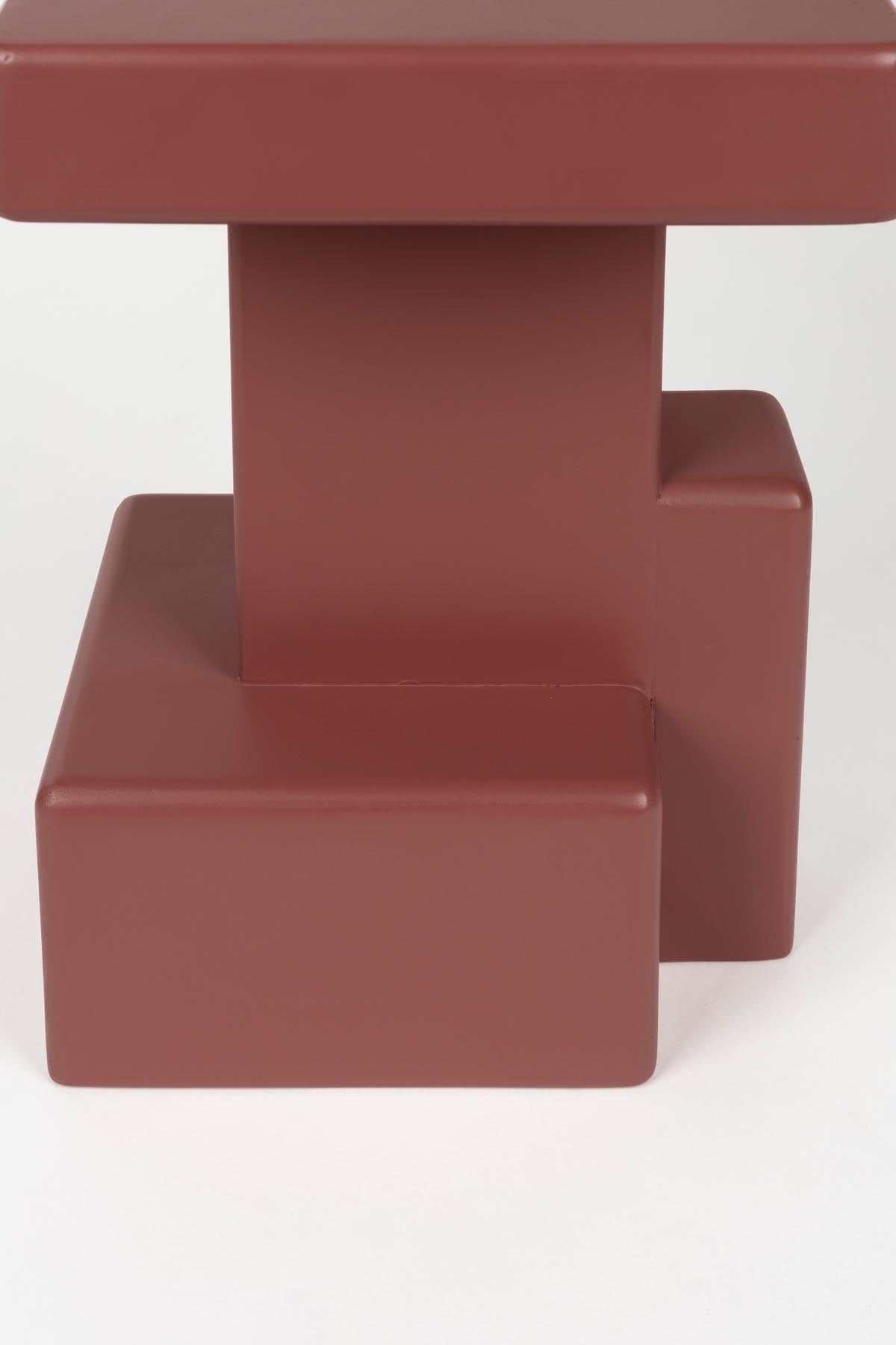 Beistelltisch Blast in Rot präsentiert im Onlineshop von KAQTU Design AG. Beistelltisch ist von White Label Living