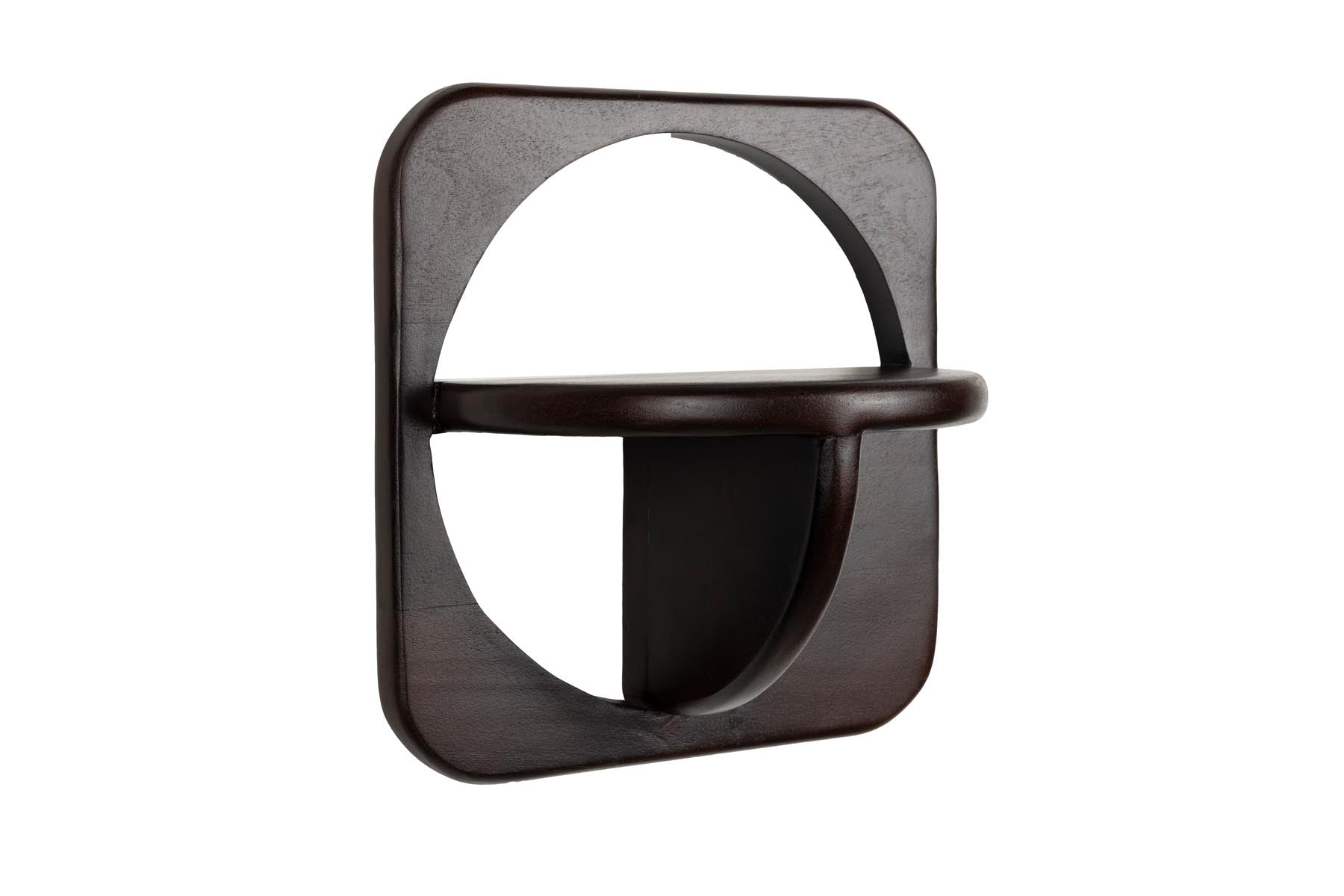 Wandregal Ollie in Braun präsentiert im Onlineshop von KAQTU Design AG. Wandregal ist von White Label Living