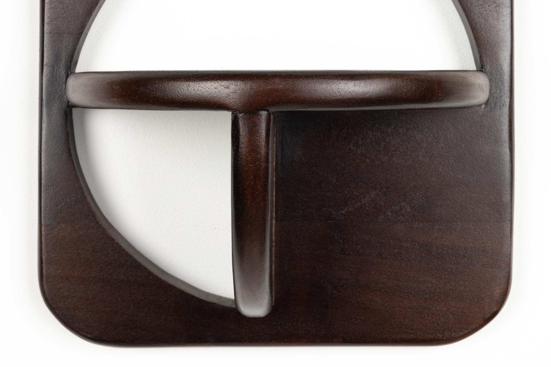 Wandregal Ollie in Braun präsentiert im Onlineshop von KAQTU Design AG. Wandregal ist von White Label Living
