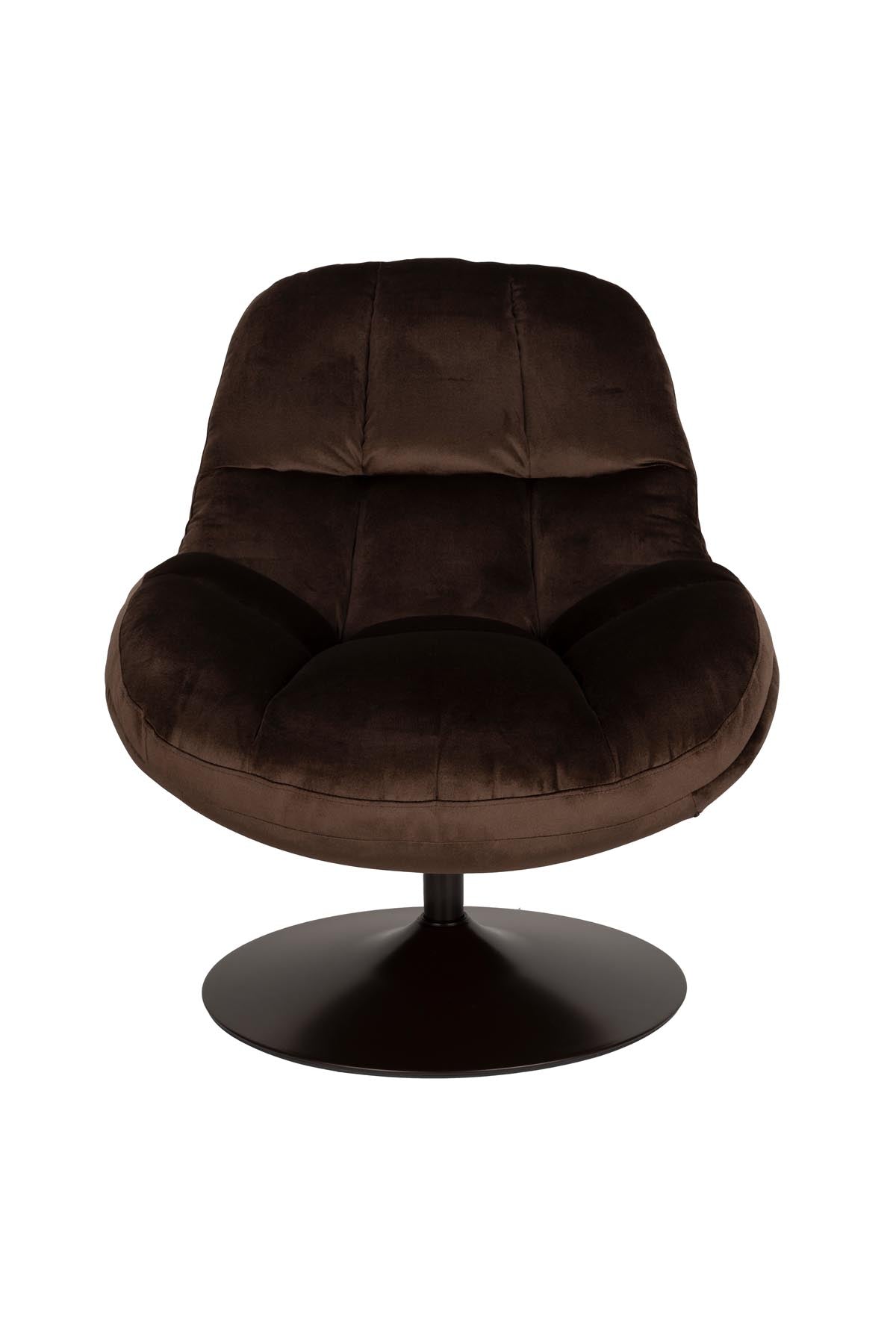 Sessel Beefy in Braun präsentiert im Onlineshop von KAQTU Design AG. Sessel ist von White Label Living