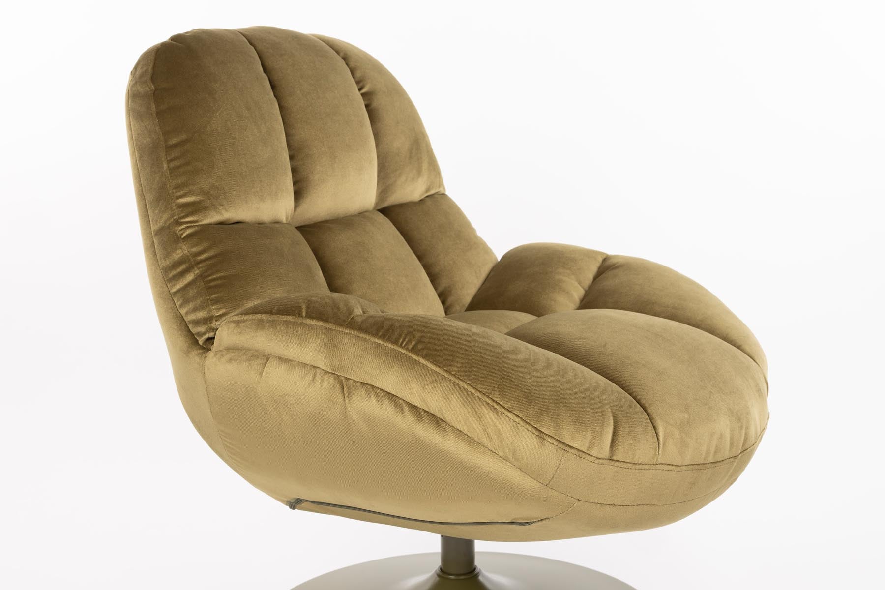 Sessel Beefy in Grün präsentiert im Onlineshop von KAQTU Design AG. Sessel ist von White Label Living