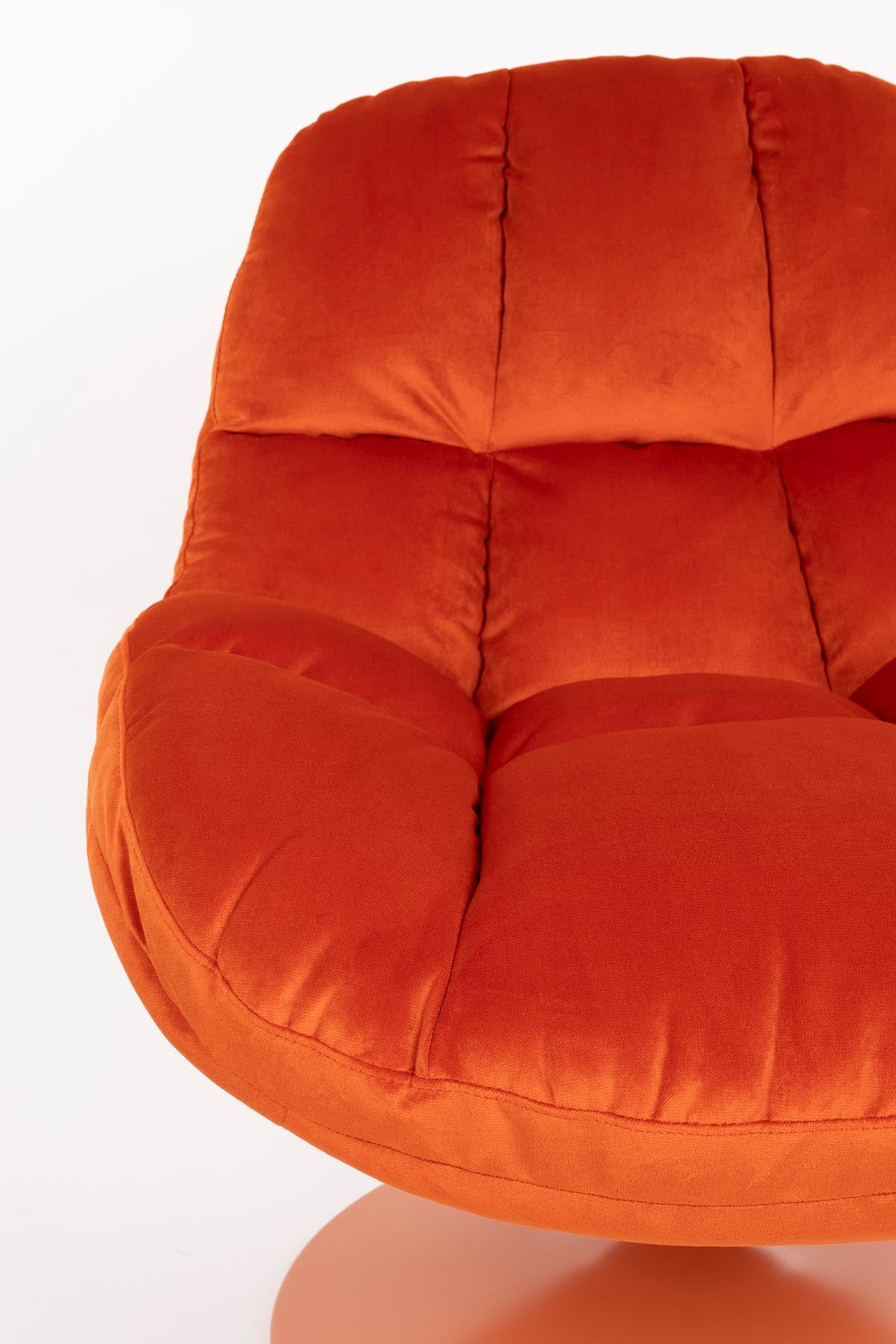 Sessel Beefy in Orange präsentiert im Onlineshop von KAQTU Design AG. Sessel ist von White Label Living