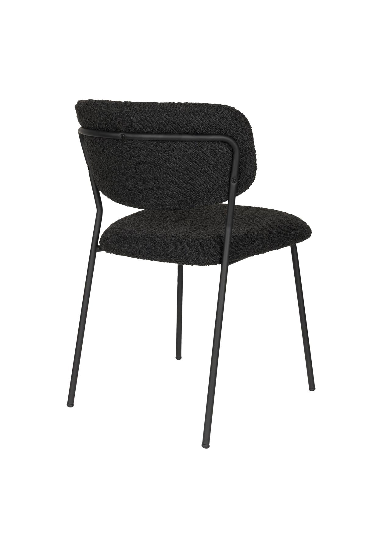 Stuhl Jolien in Schwarz präsentiert im Onlineshop von KAQTU Design AG. Stuhl ist von White Label Living
