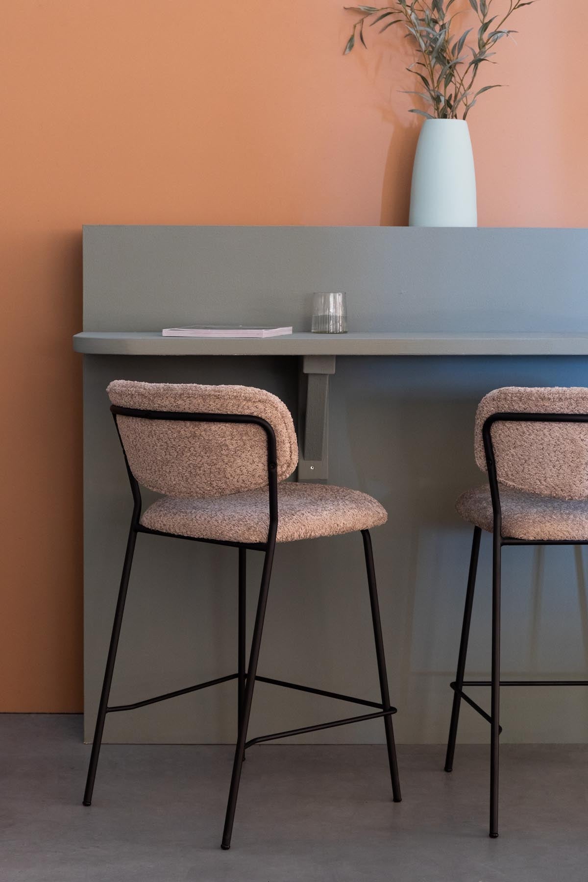 Stuhl Jolien in Schwarz präsentiert im Onlineshop von KAQTU Design AG. Stuhl ist von White Label Living