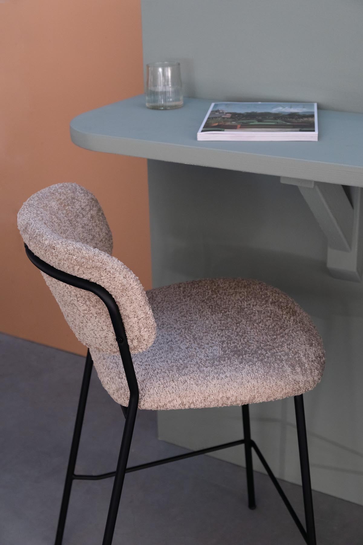 Stuhl Jolien in Schwarz präsentiert im Onlineshop von KAQTU Design AG. Stuhl ist von White Label Living