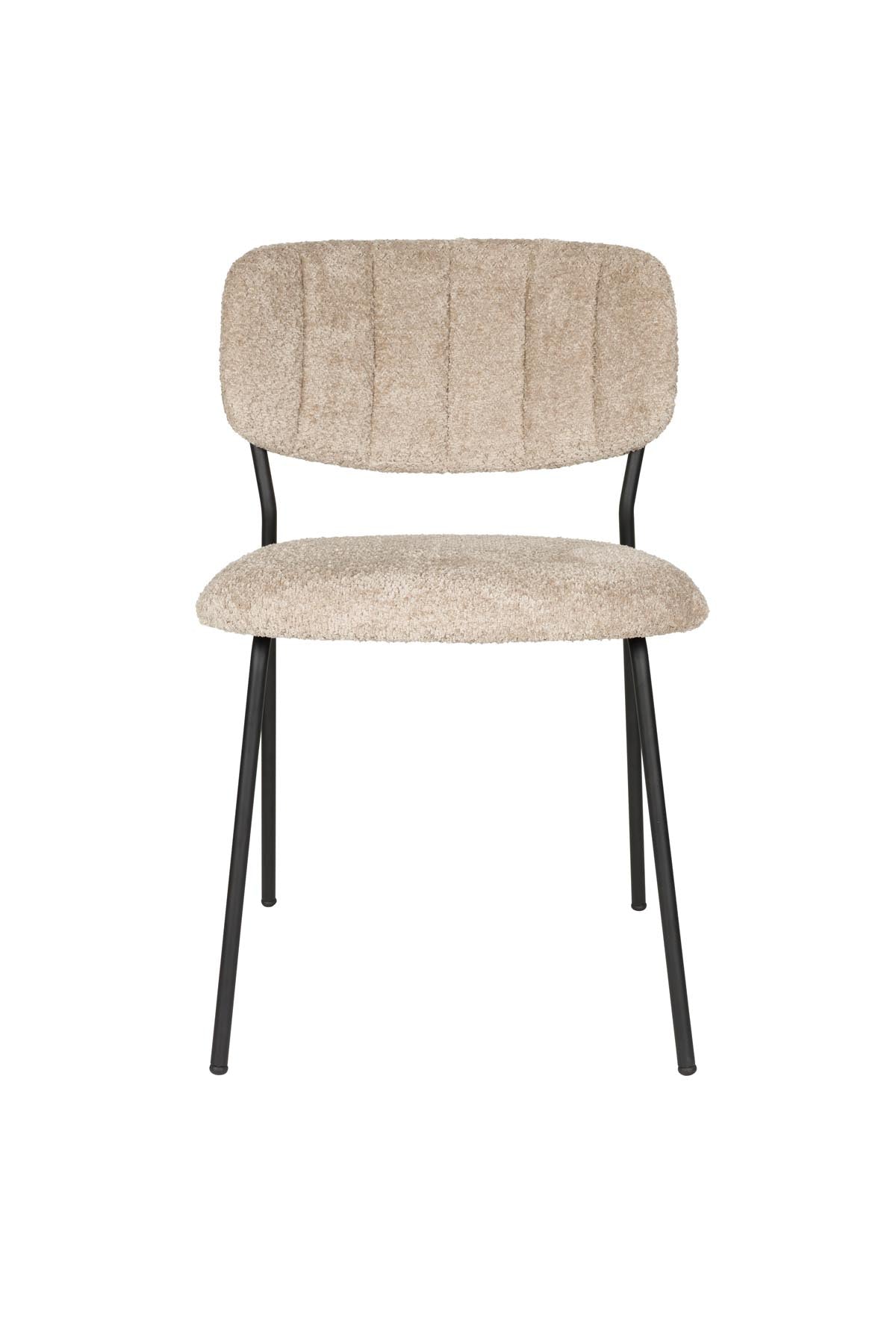 Stuhl Jolienn in Beige präsentiert im Onlineshop von KAQTU Design AG. Stuhl ist von White Label Living