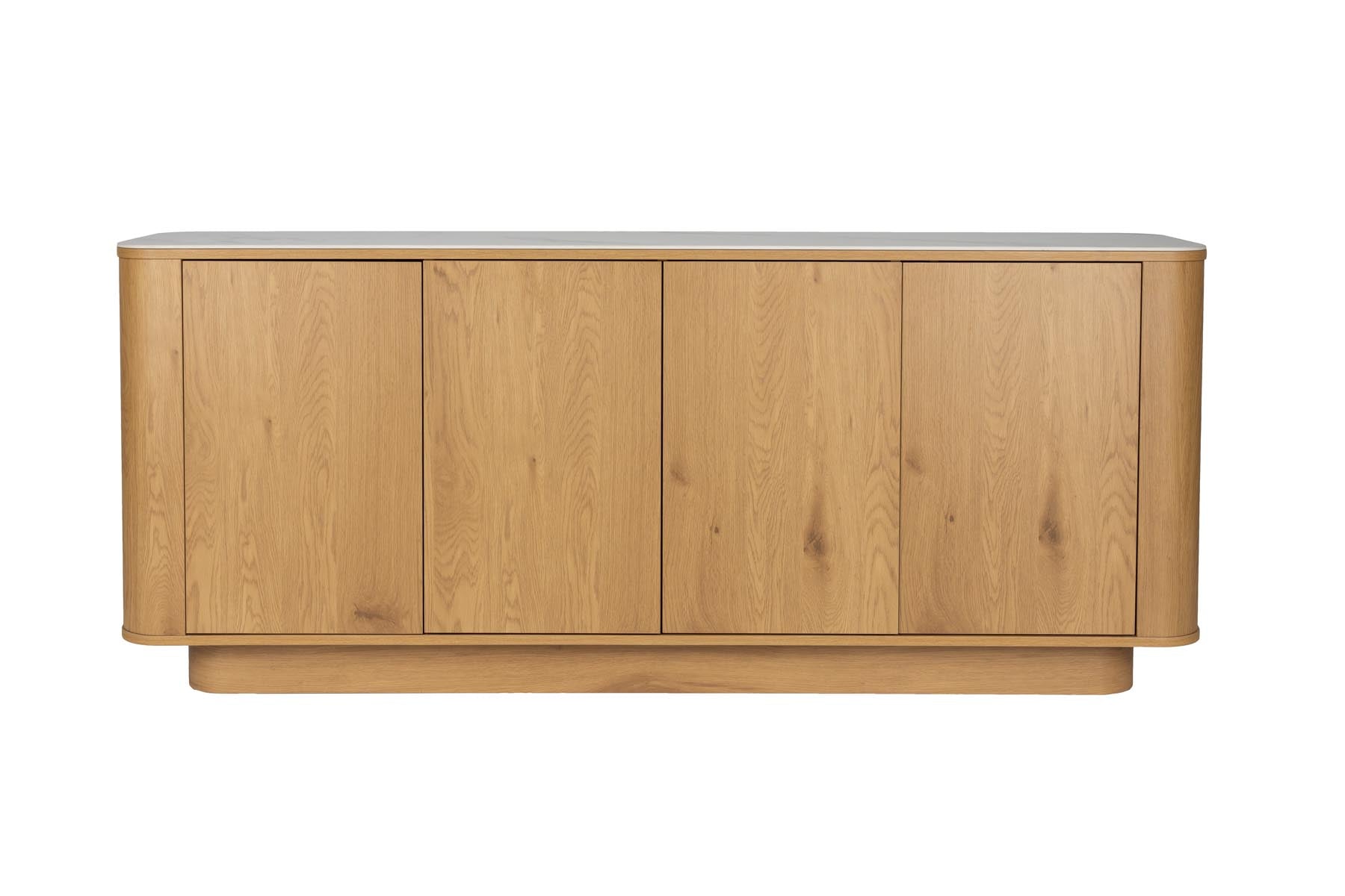 Sideboard Hoch Almira in Natürlich präsentiert im Onlineshop von KAQTU Design AG. Sideboards ist von White Label Living
