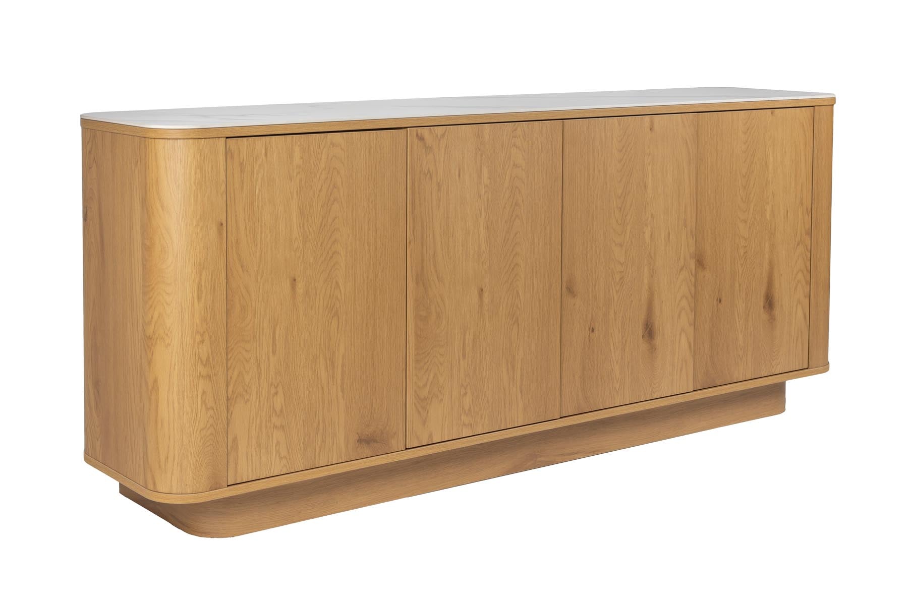Sideboard Hoch Almira in Natürlich präsentiert im Onlineshop von KAQTU Design AG. Sideboards ist von White Label Living