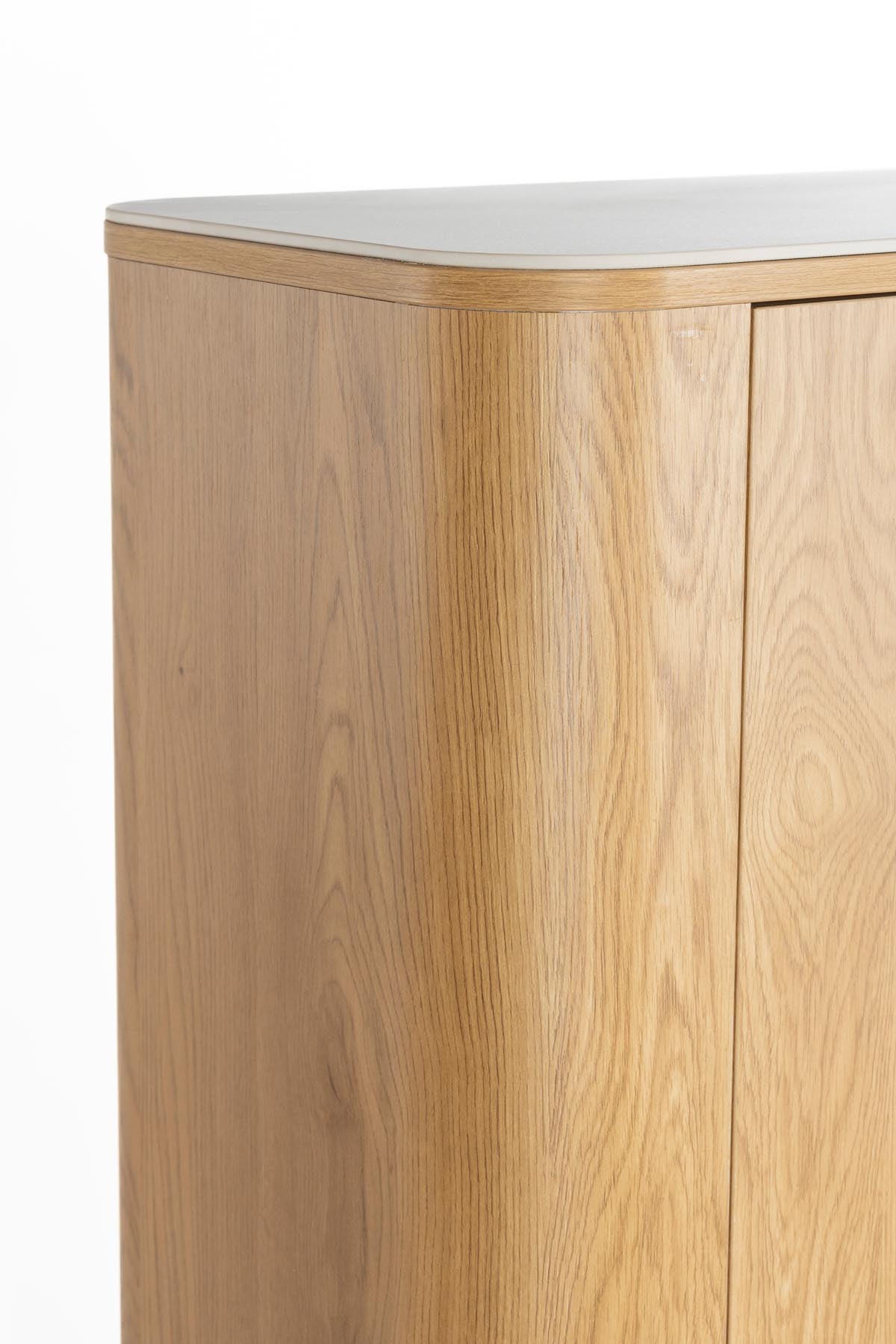 Cabinet Almira in Natürlich präsentiert im Onlineshop von KAQTU Design AG. Cabinet ist von White Label Living