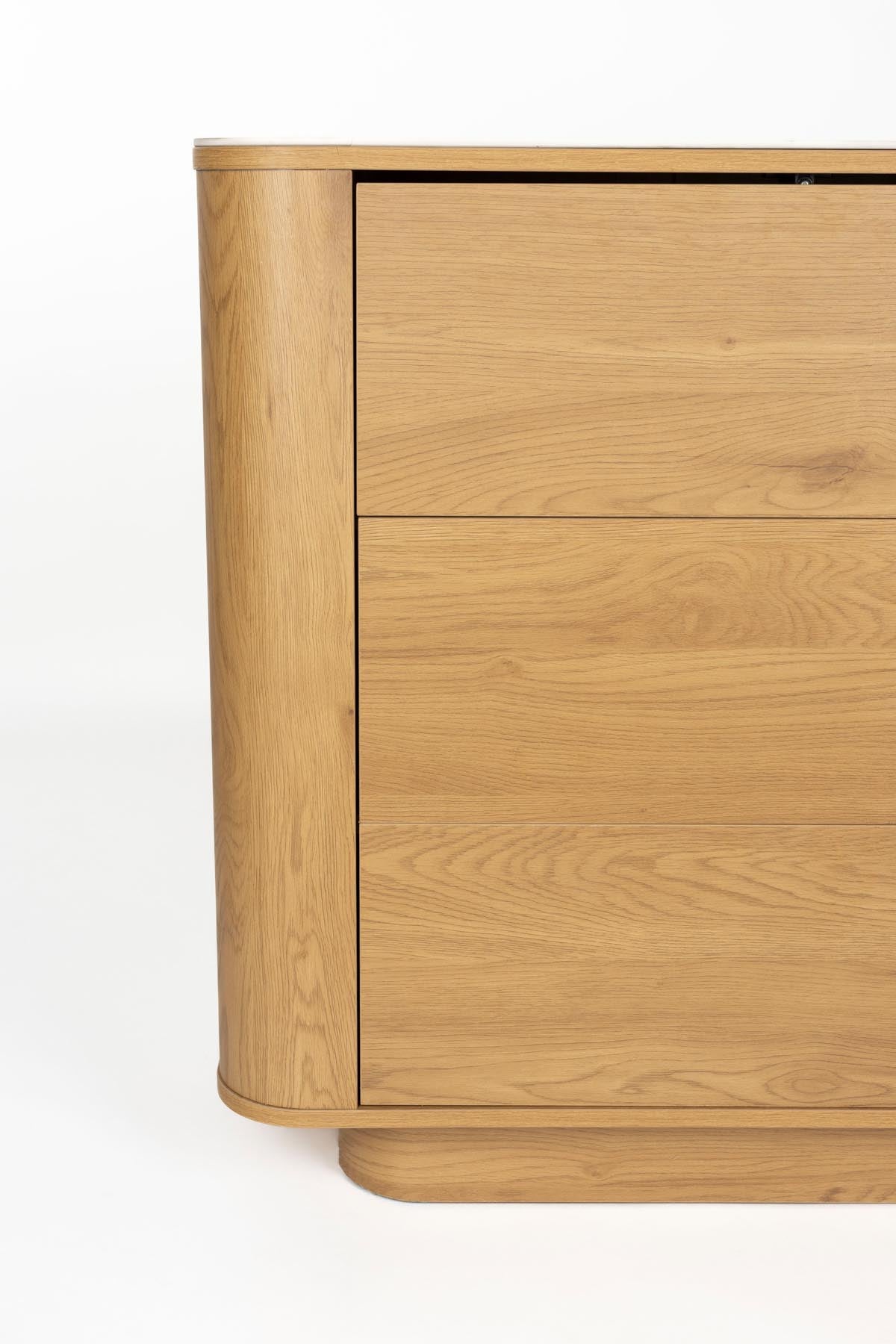 Kommode Almira in Natürlich präsentiert im Onlineshop von KAQTU Design AG. Cabinet ist von White Label Living