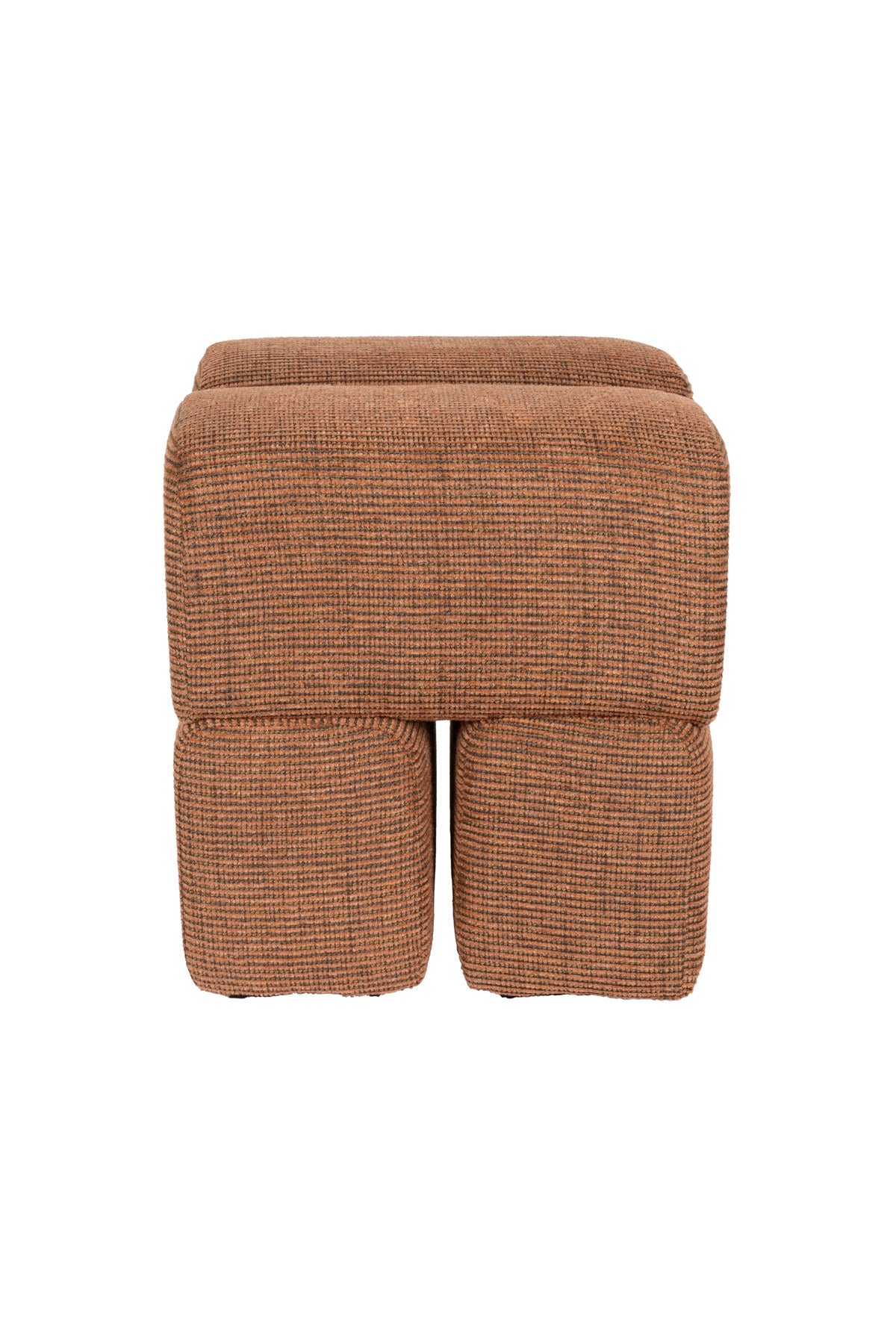 Hocker Staple in Terrakotta präsentiert im Onlineshop von KAQTU Design AG. Hocker ist von White Label Living