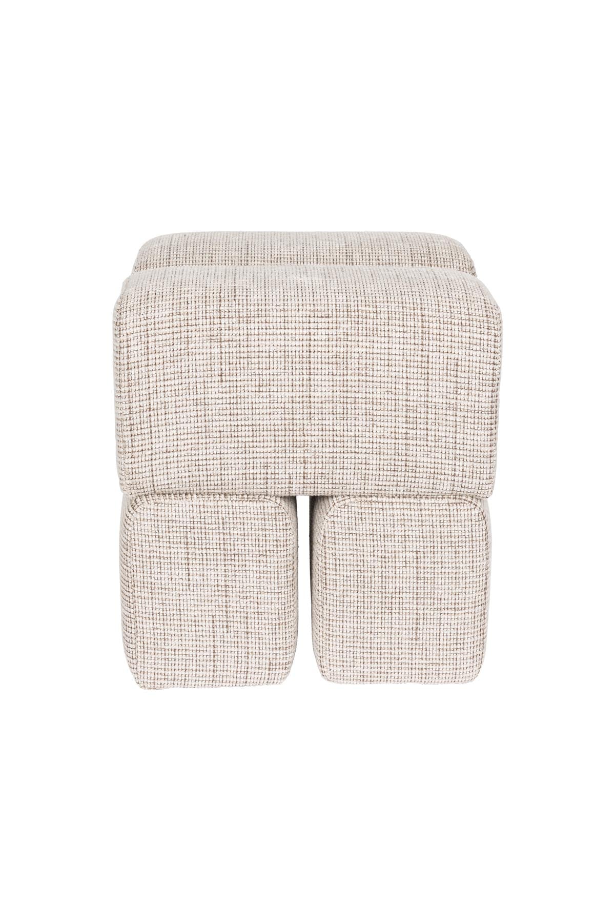 Hocker Staple in Braun präsentiert im Onlineshop von KAQTU Design AG. Hocker ist von White Label Living