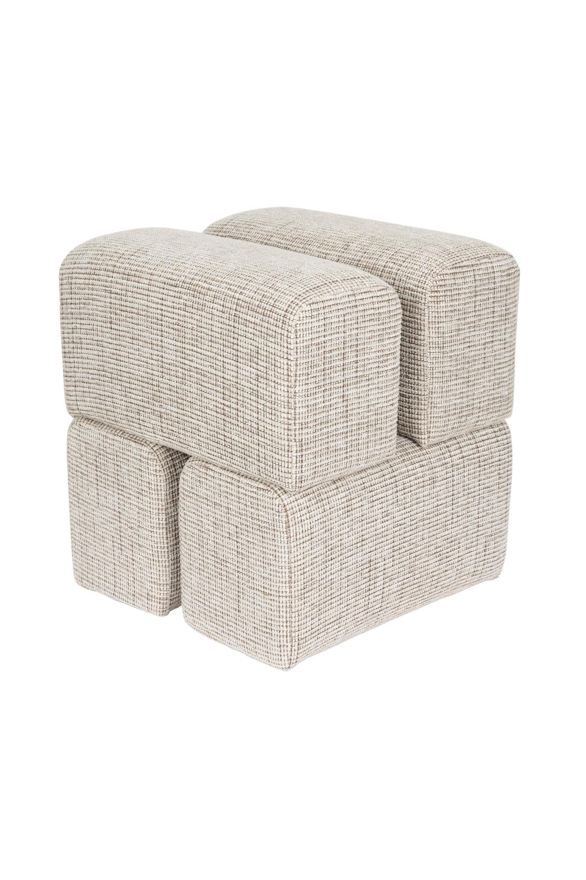 Hocker Staple in Braun präsentiert im Onlineshop von KAQTU Design AG. Hocker ist von White Label Living