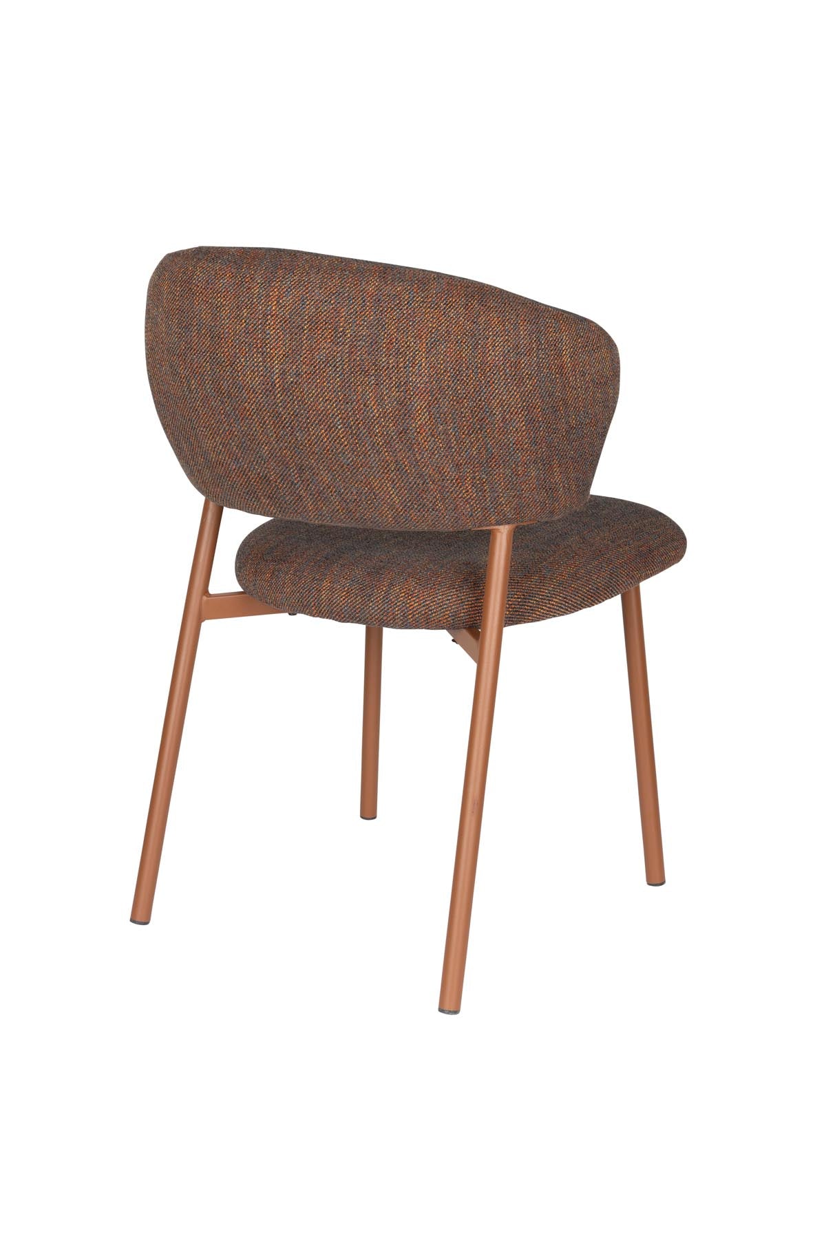 Stuhl Jasmine in Braun präsentiert im Onlineshop von KAQTU Design AG. Stuhl ist von White Label Living