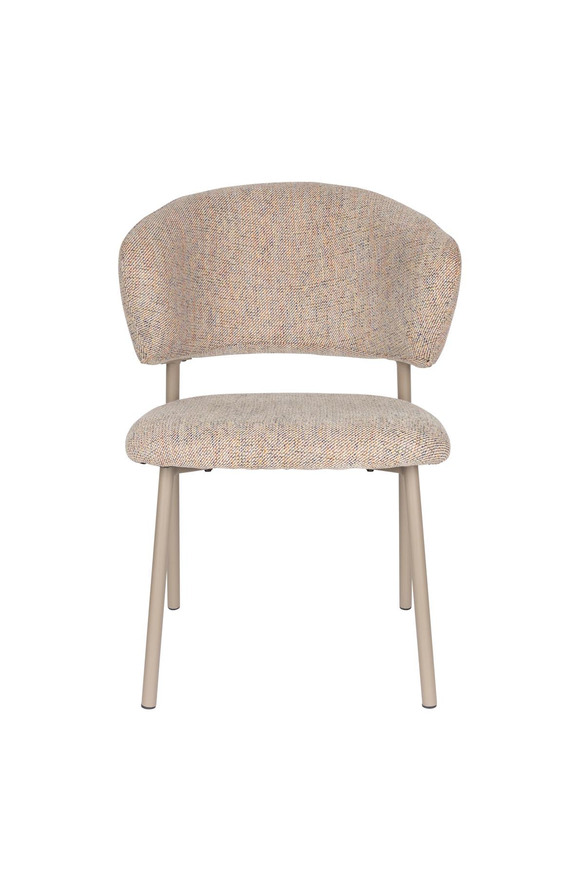 Stuhl Jasmine in Beige präsentiert im Onlineshop von KAQTU Design AG. Stuhl ist von White Label Living