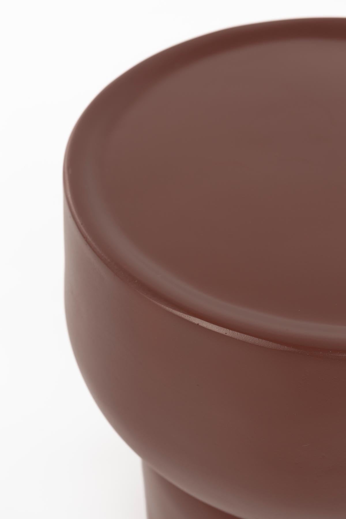 Beistelltisch Eline in Terrakotta präsentiert im Onlineshop von KAQTU Design AG. Beistelltisch ist von White Label Living