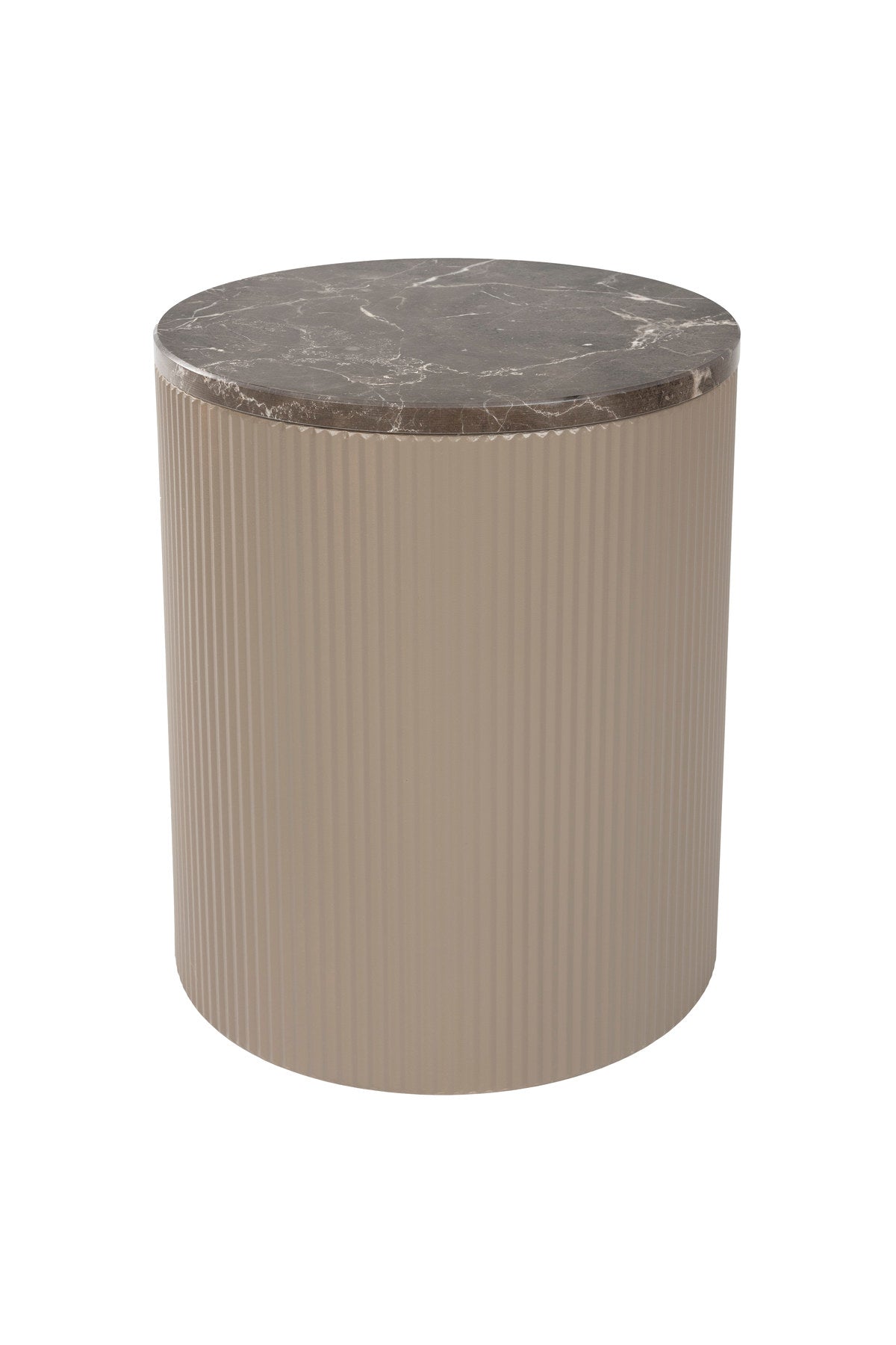 Beistelltisch Anna in beige präsentiert im Onlineshop von KAQTU Design AG. Beistelltisch ist von White Label Living