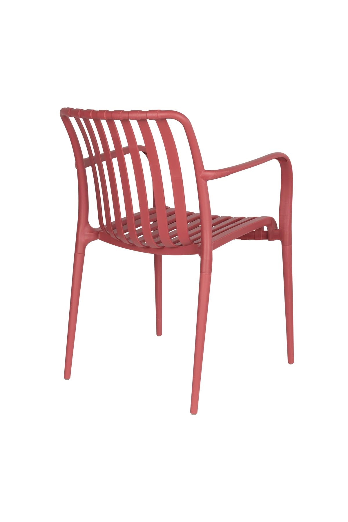 Gartenstuhl Amae in Rot präsentiert im Onlineshop von KAQTU Design AG. Gartenstuhl ist von White Label Living