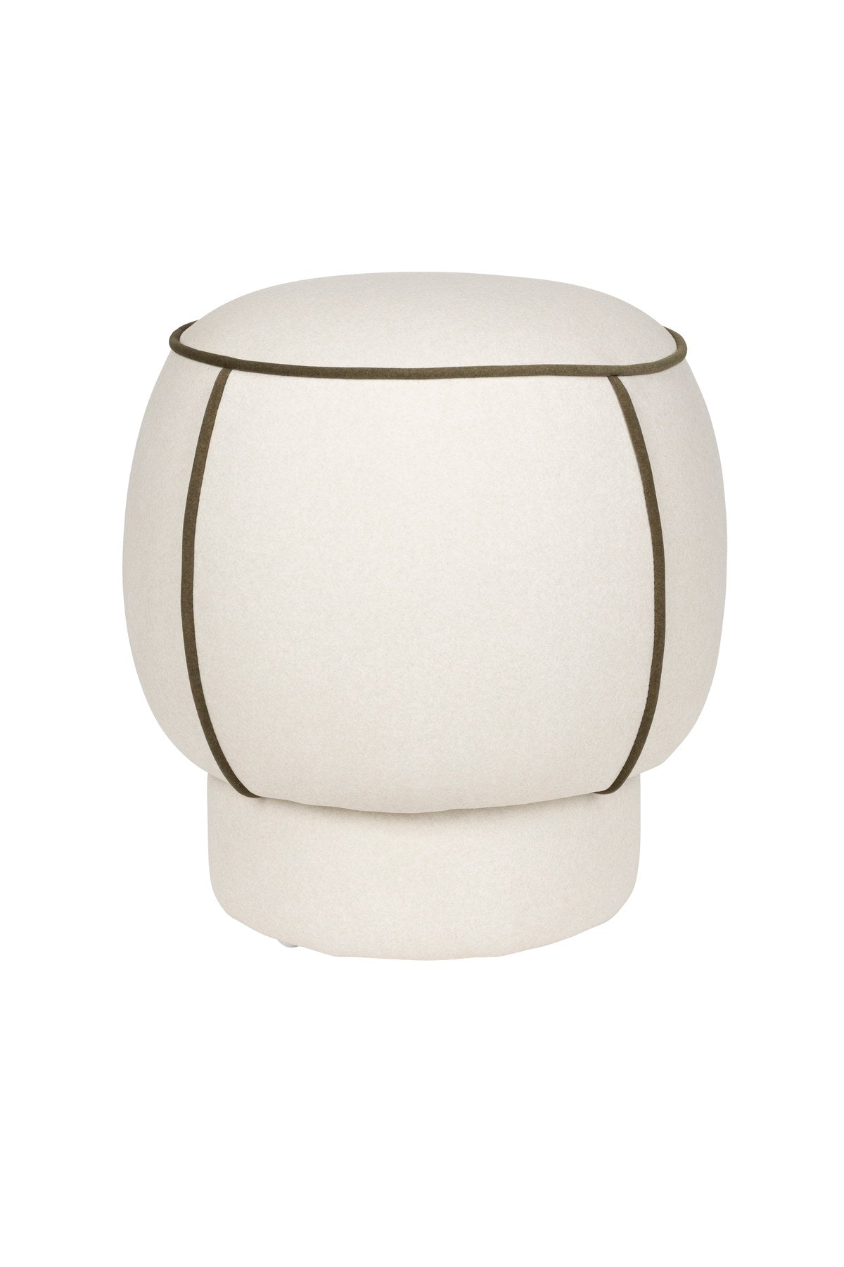 Hocker Marina in Weiss präsentiert im Onlineshop von KAQTU Design AG. Hocker ist von White Label Living