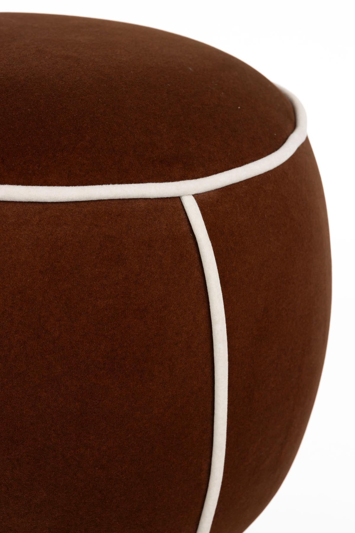 Hocker Marina in Rot präsentiert im Onlineshop von KAQTU Design AG. Hocker ist von White Label Living
