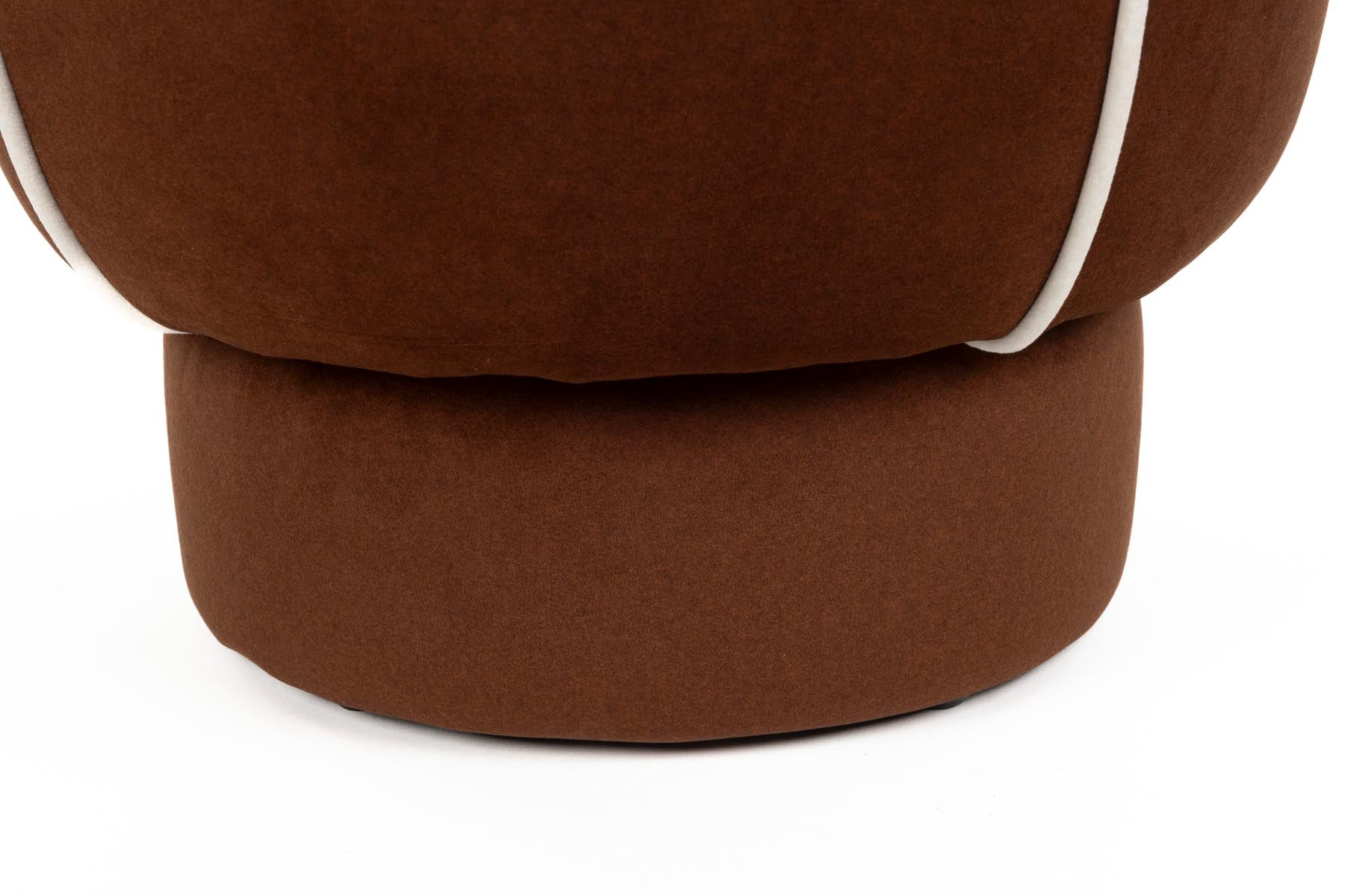 Hocker Marina in Rot präsentiert im Onlineshop von KAQTU Design AG. Hocker ist von White Label Living