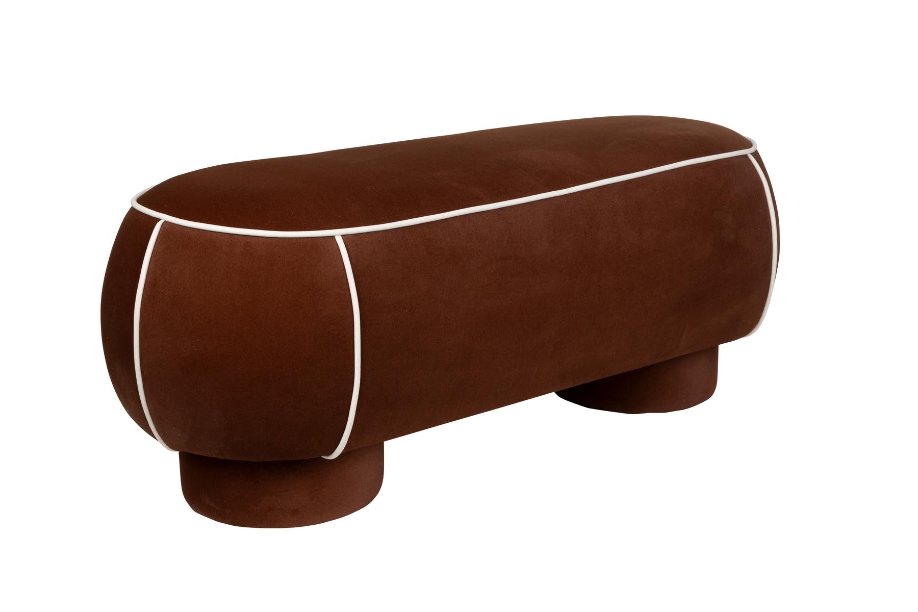 Bank Marina in Rot präsentiert im Onlineshop von KAQTU Design AG. Sitzbank ist von White Label Living