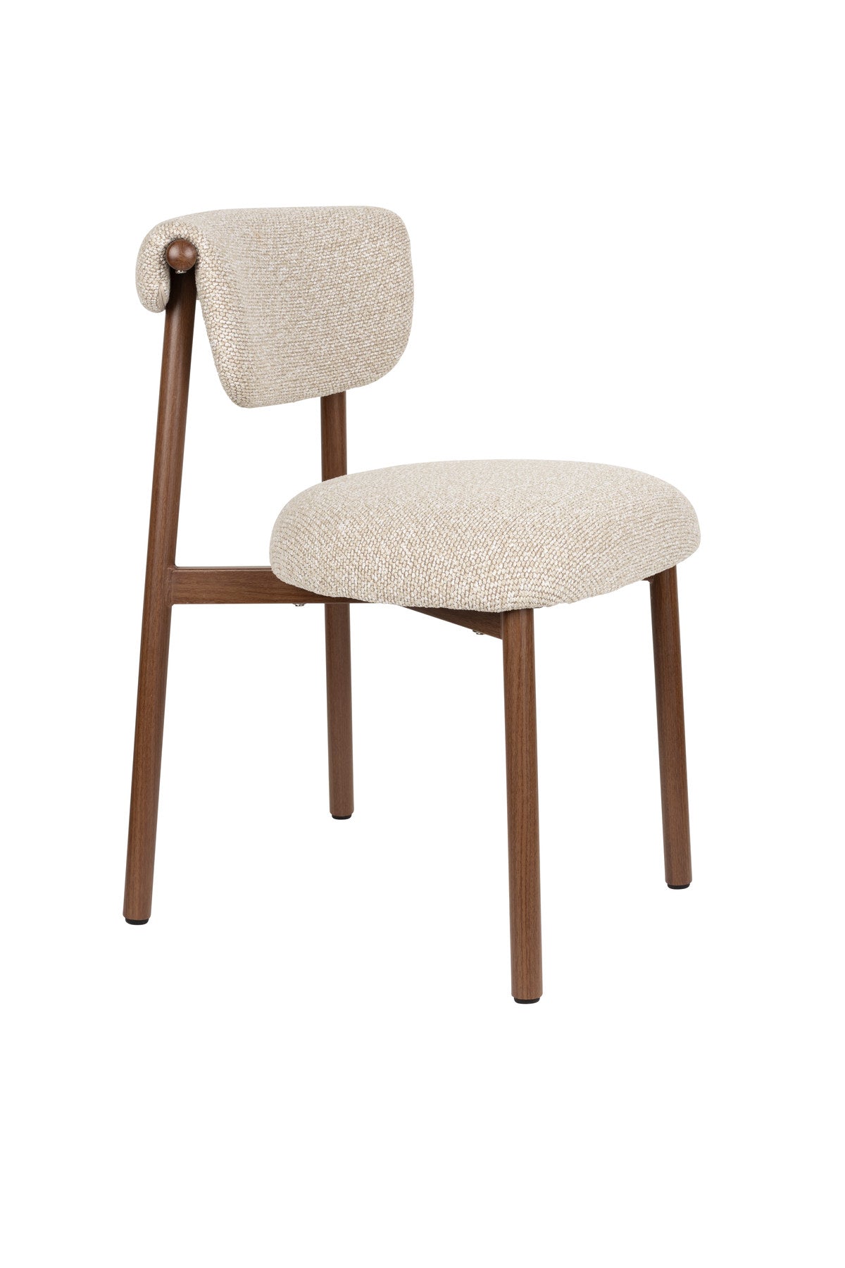 Stuhl Lee in beige präsentiert im Onlineshop von KAQTU Design AG. Stuhl ist von White Label Living