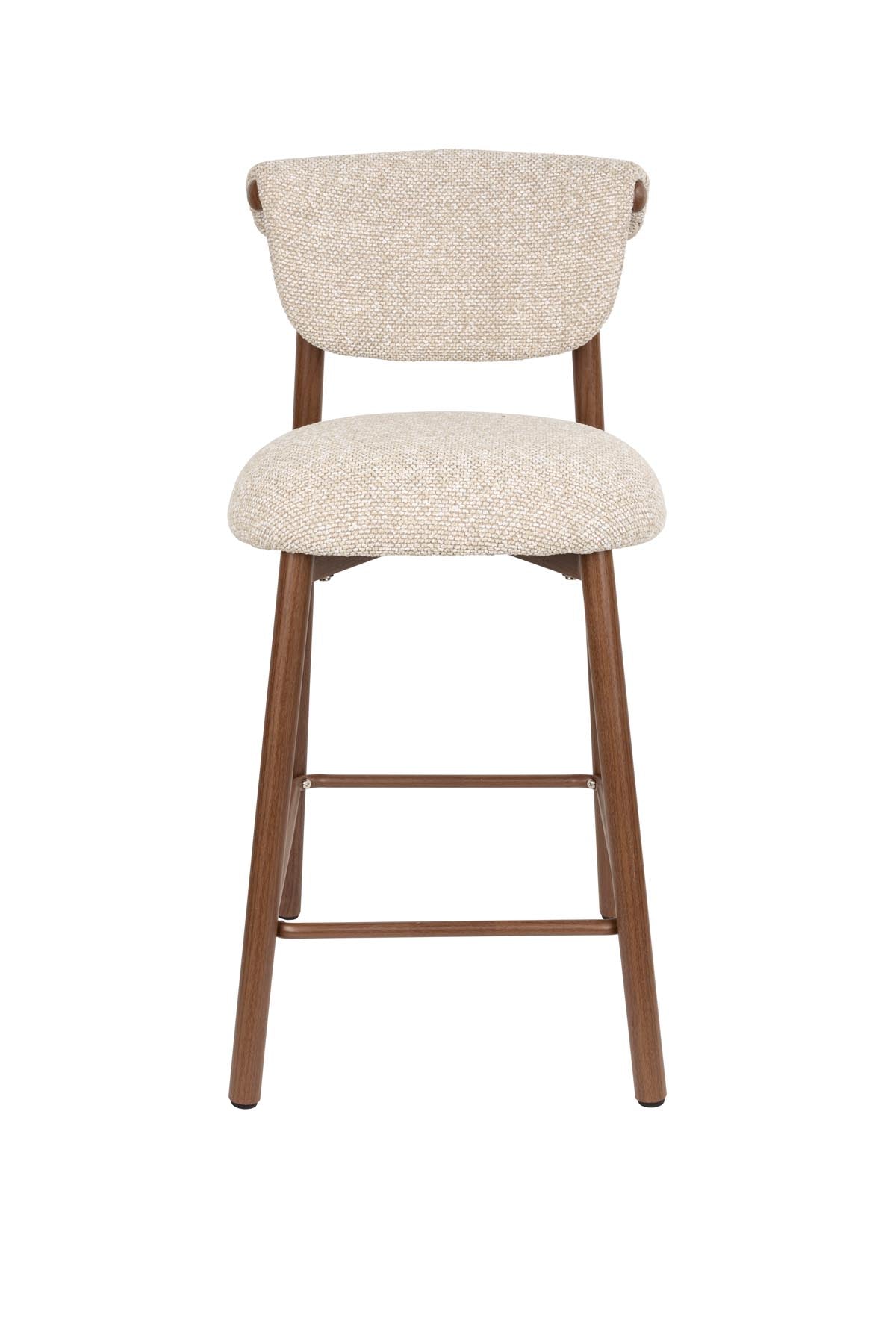 Barhocker Lee in Beige präsentiert im Onlineshop von KAQTU Design AG. Barstuhl ist von White Label Living