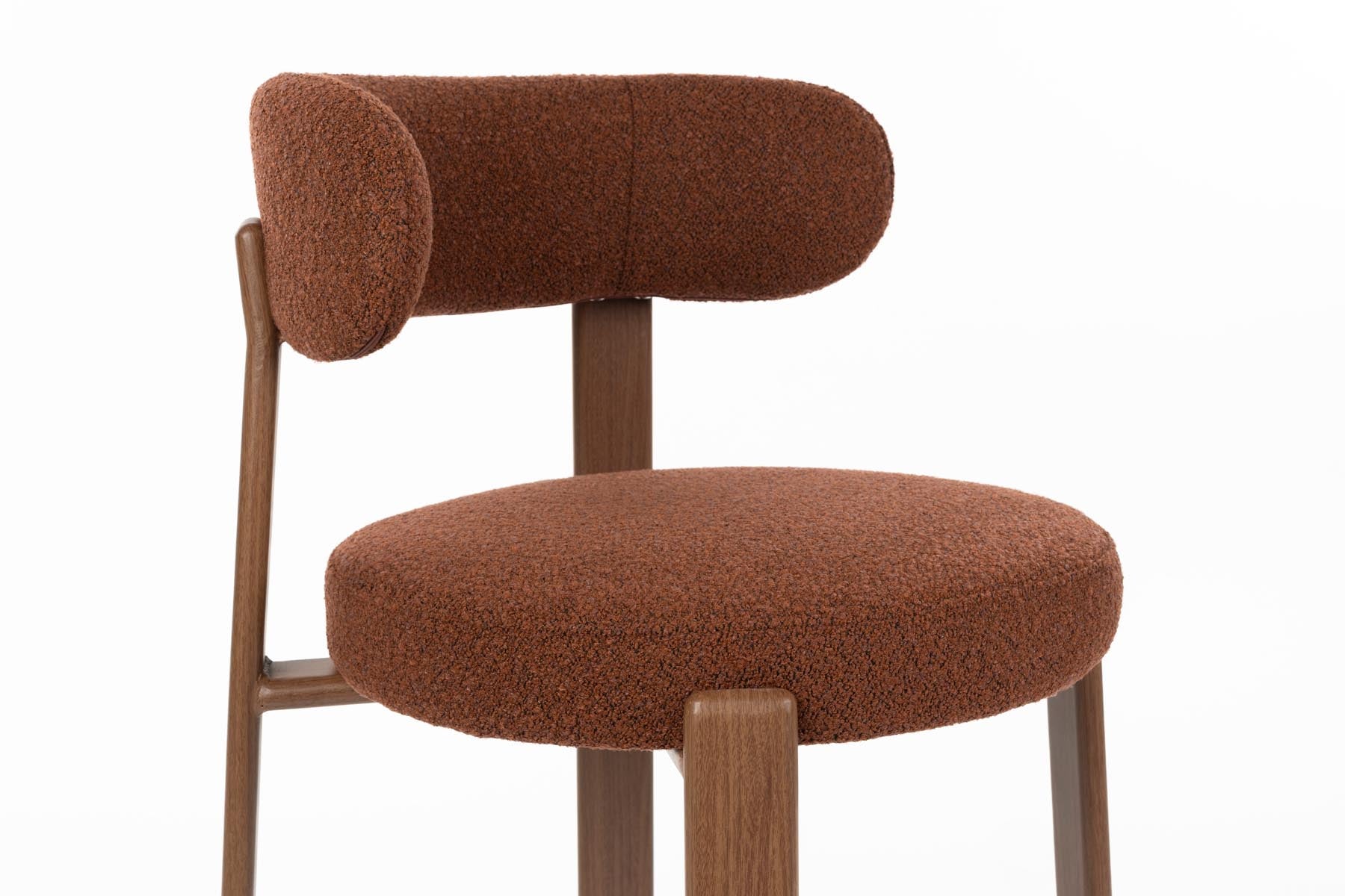 Stuhl Robyn in Braun präsentiert im Onlineshop von KAQTU Design AG. Stuhl ist von White Label Living
