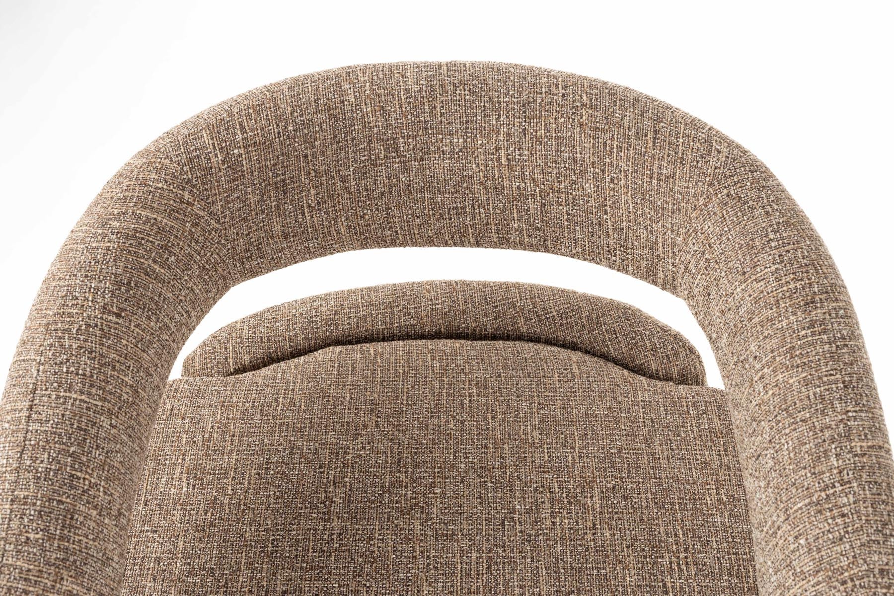 Sessel Nova in Braun präsentiert im Onlineshop von KAQTU Design AG. Sessel ist von White Label Living