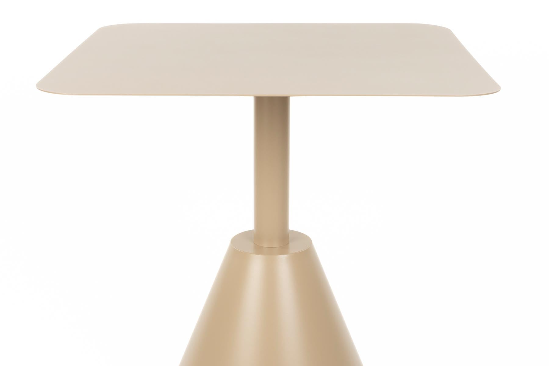 Bistro Tisch Fabby in Beige präsentiert im Onlineshop von KAQTU Design AG. Gartentisch ist von White Label Living