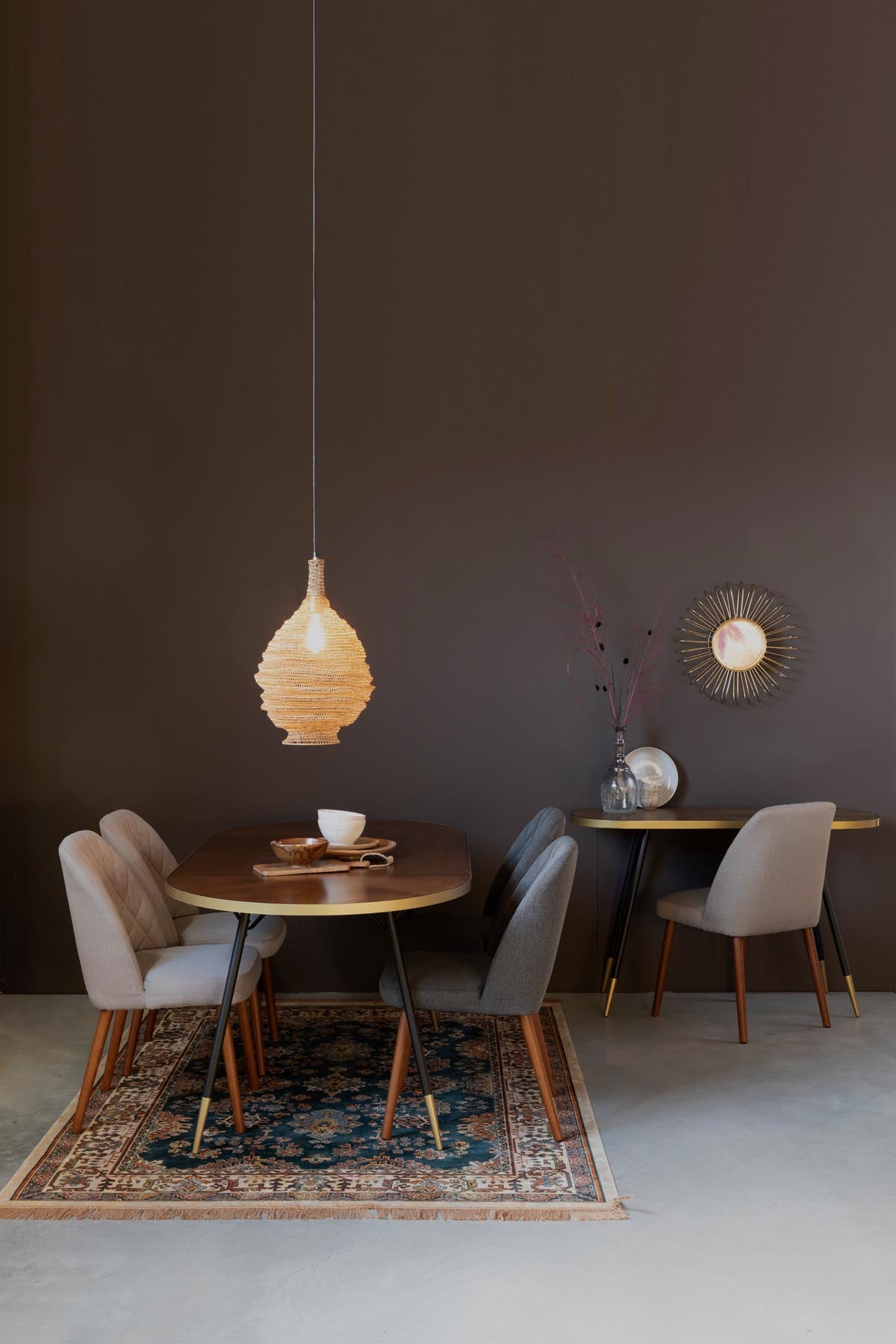 Stuhl CONWAY in Beige präsentiert im Onlineshop von KAQTU Design AG. Stuhl ist von White Label Living